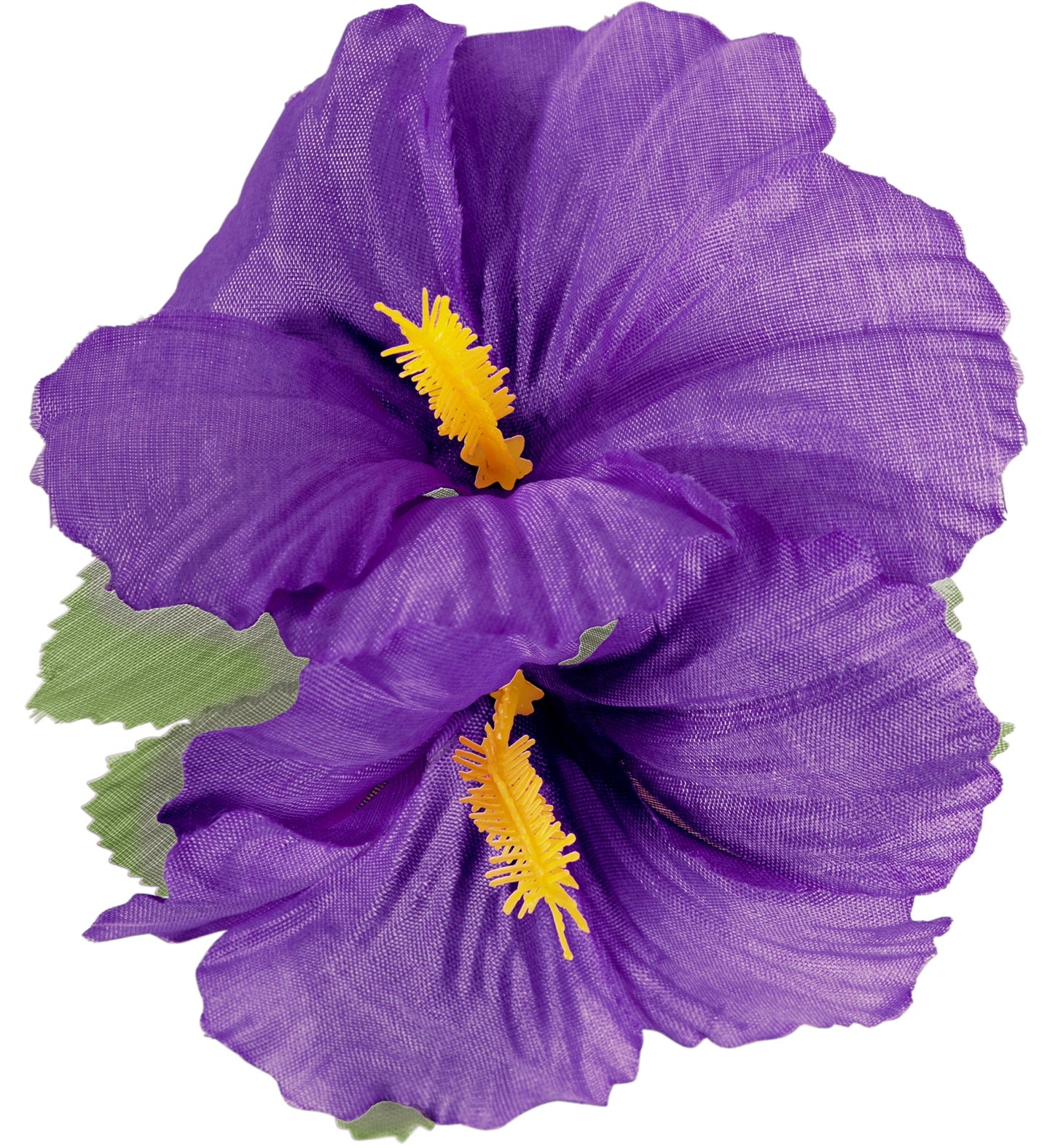 Hawaii bloem haarclip paars