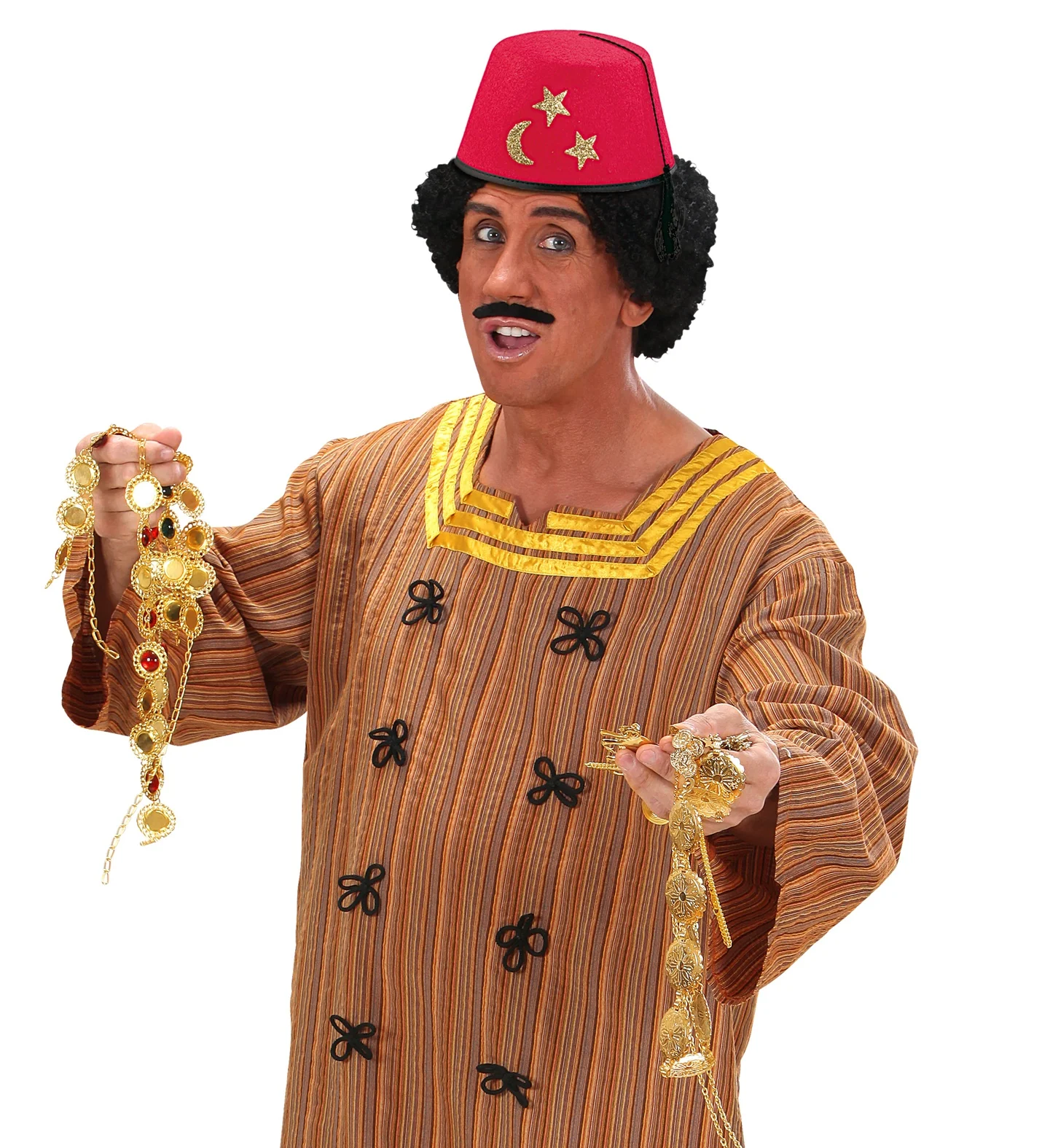 Fez hoed vilt rood - Image 4