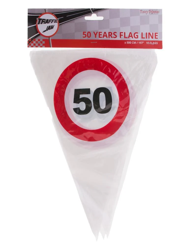 Vlaggenlijn 50 jaar met verkeersborden - Image 3