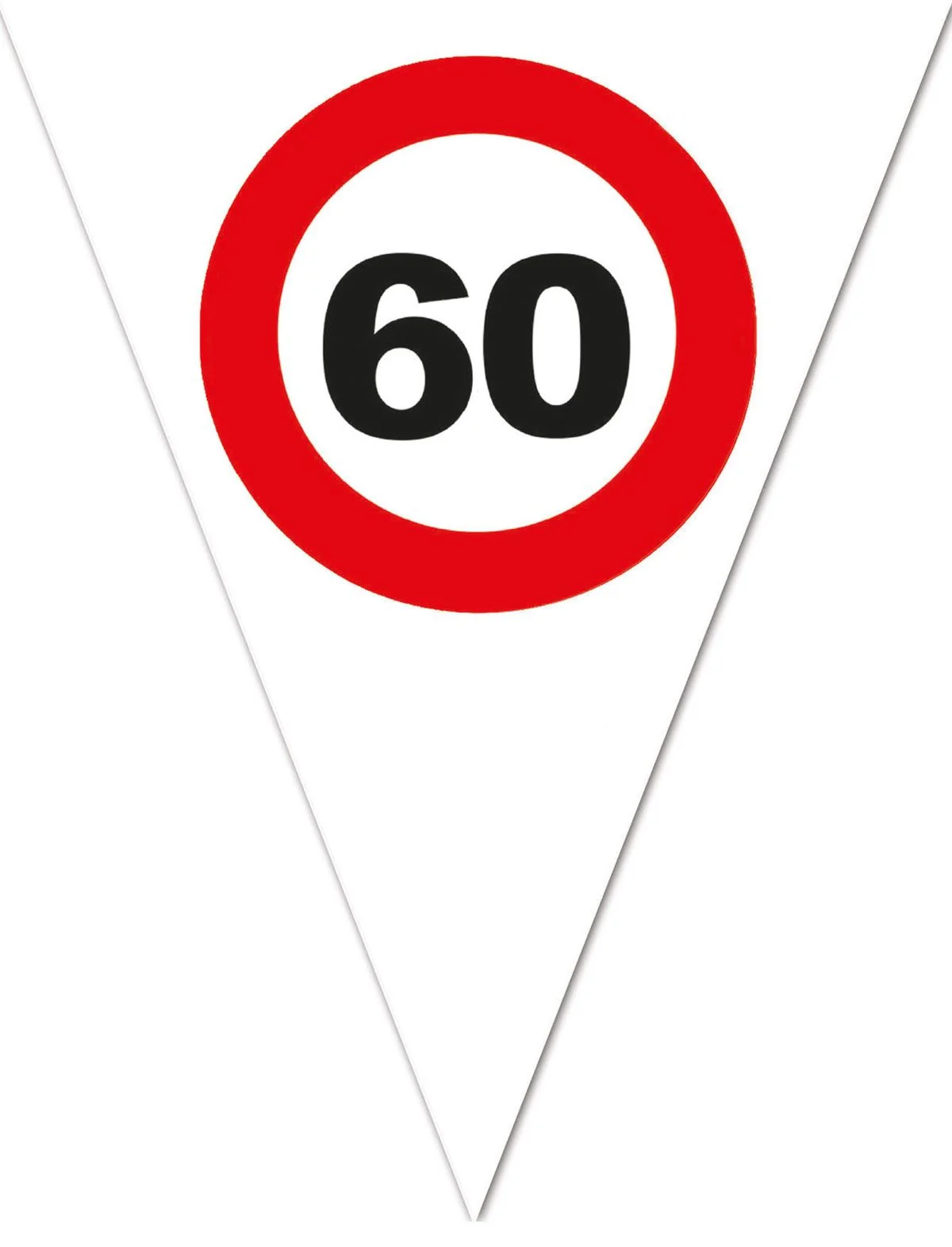 Vlaggenlijn 60 jaar verkeersborden