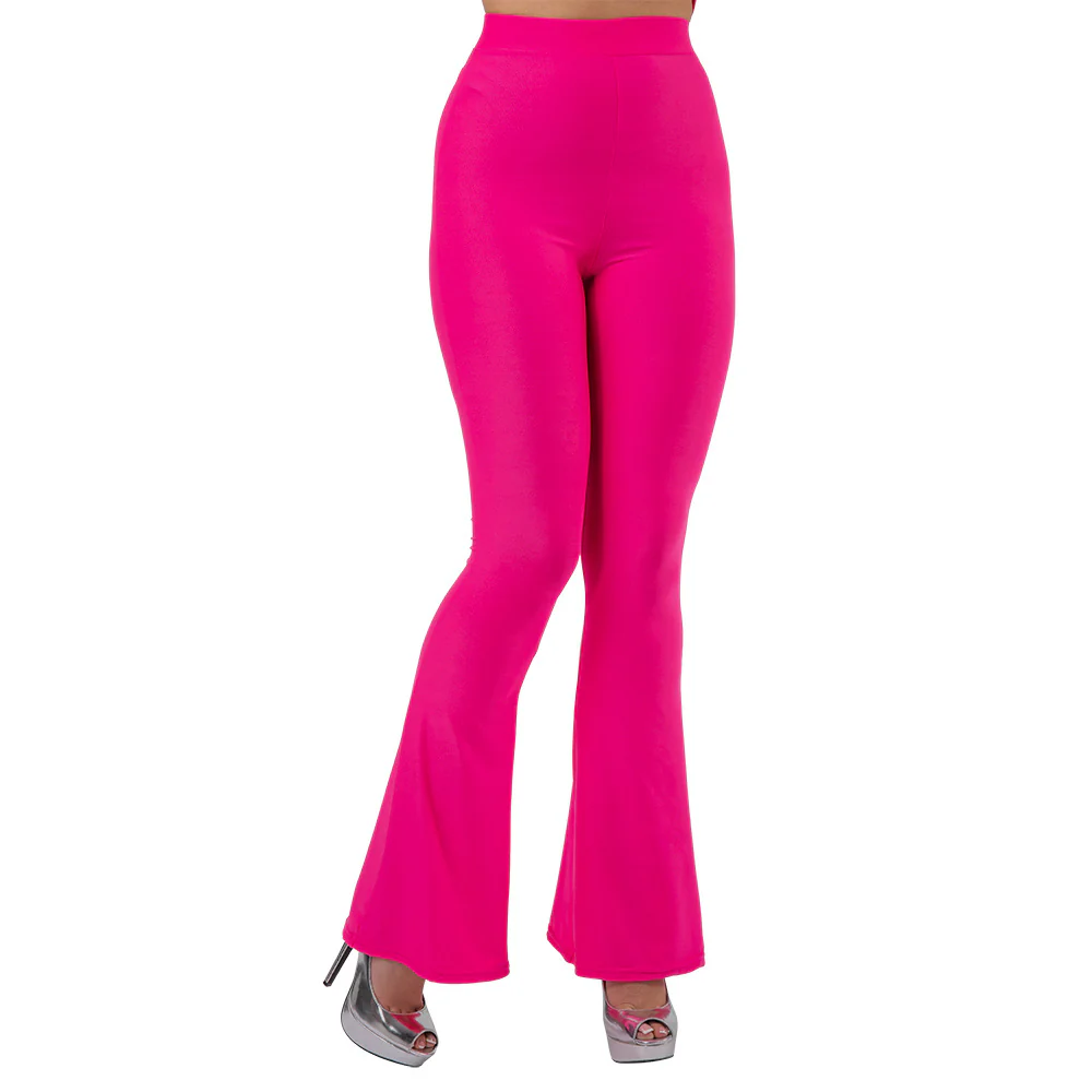 Flare broek dames Whitney roze