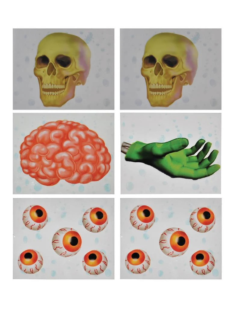 Fles stickers Halloween - Image 2