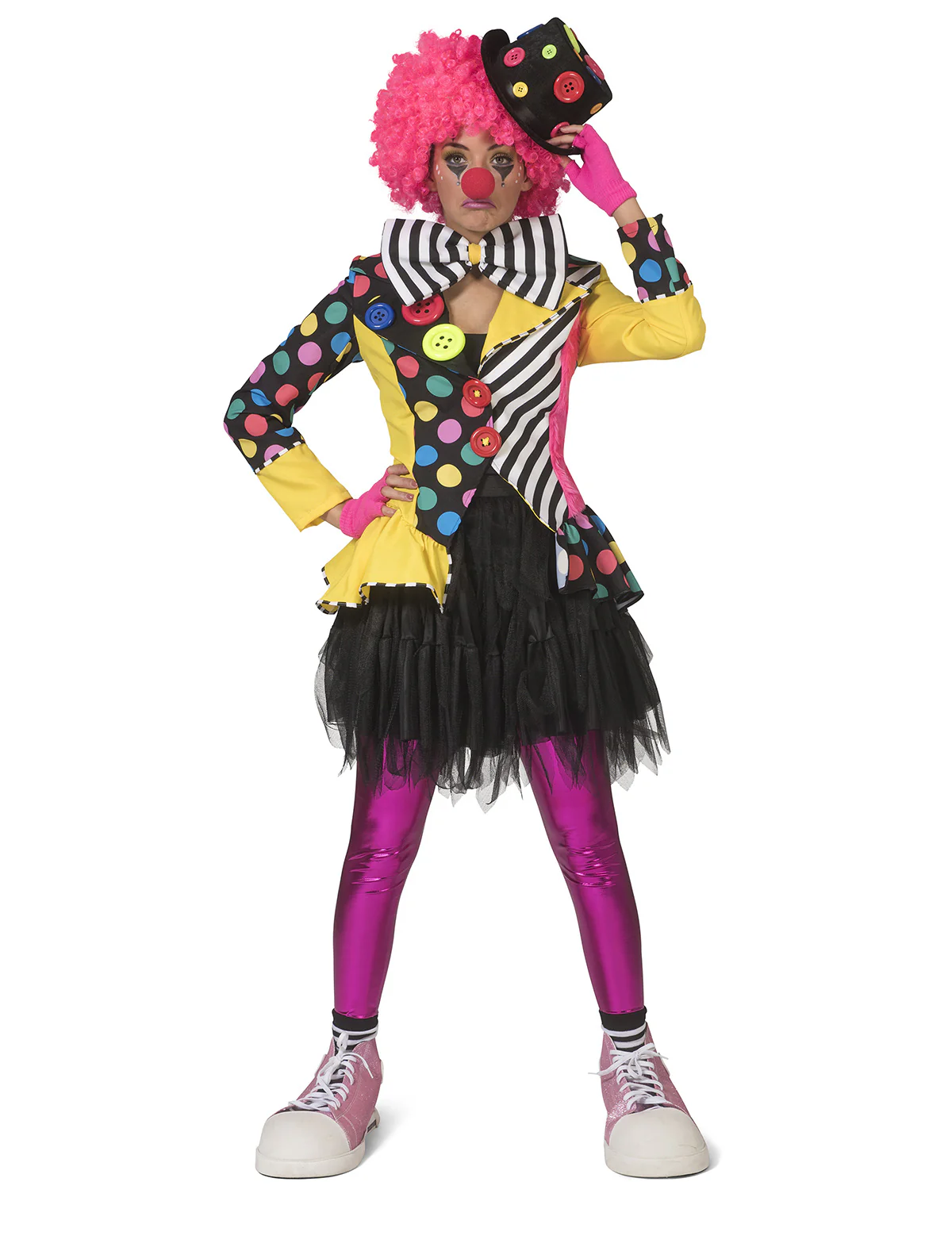 Clown kostuum Belinda dames - Image 2