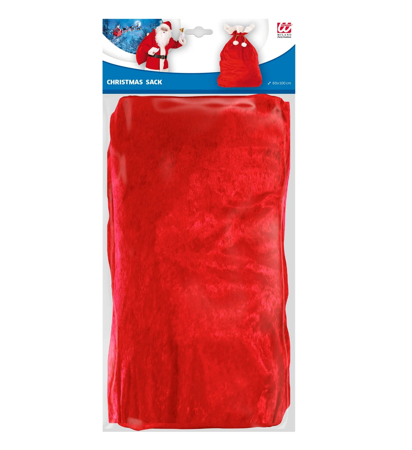 Fluwelen kerstman zak - Image 6