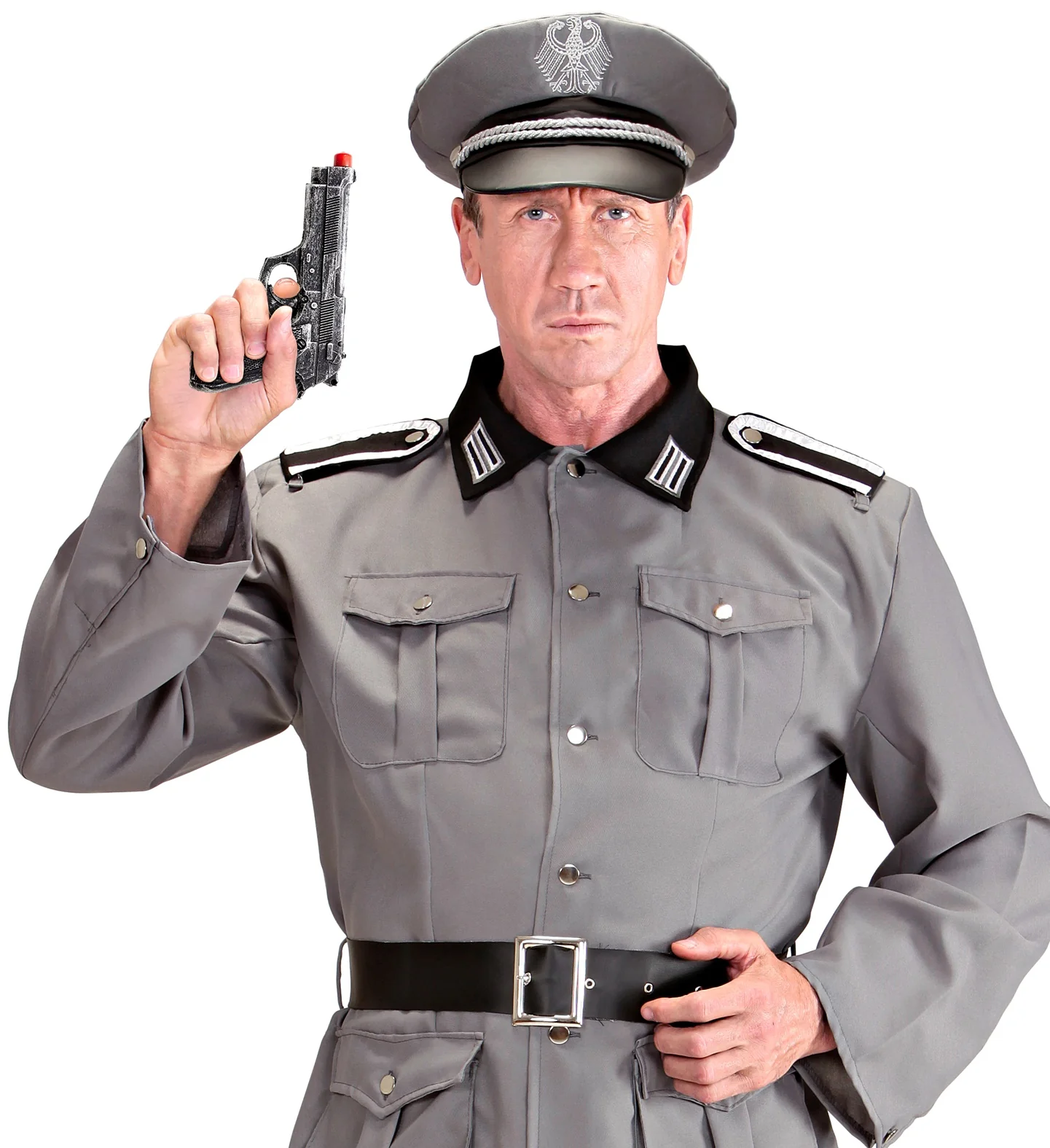 Foam latex pistool zwart 19cm - Image 3