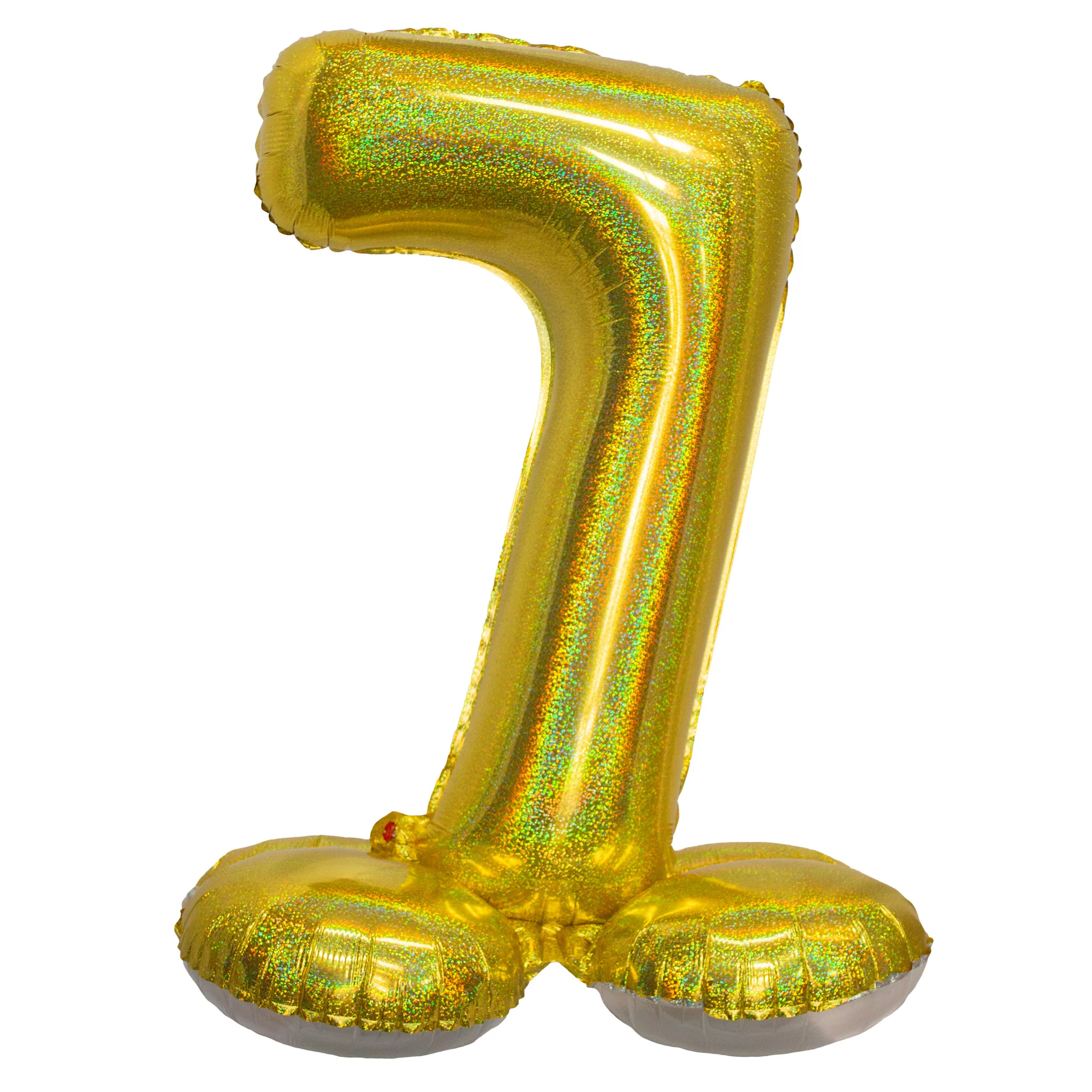 Folieballon 82 cm glitter goud - Image 8