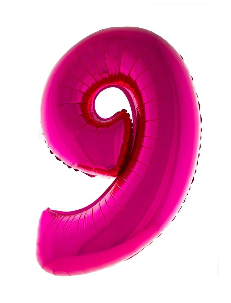 Folieballon 102 cm roze - Image 11