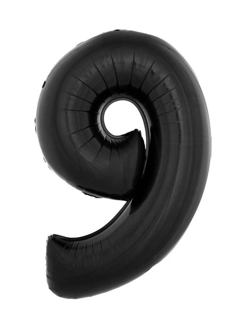 Folieballon 102 cm zwart - Image 11