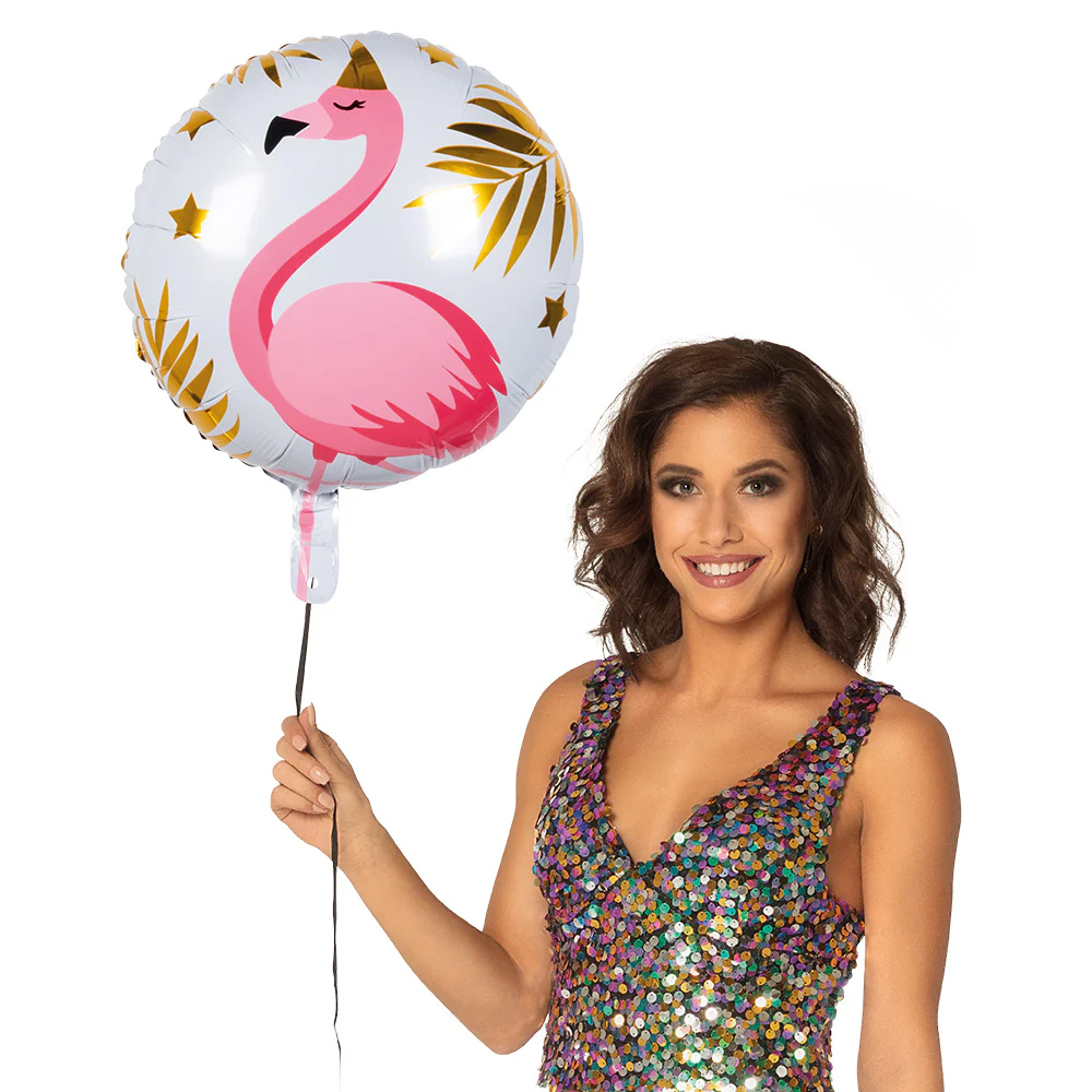 Folieballon Flamingo