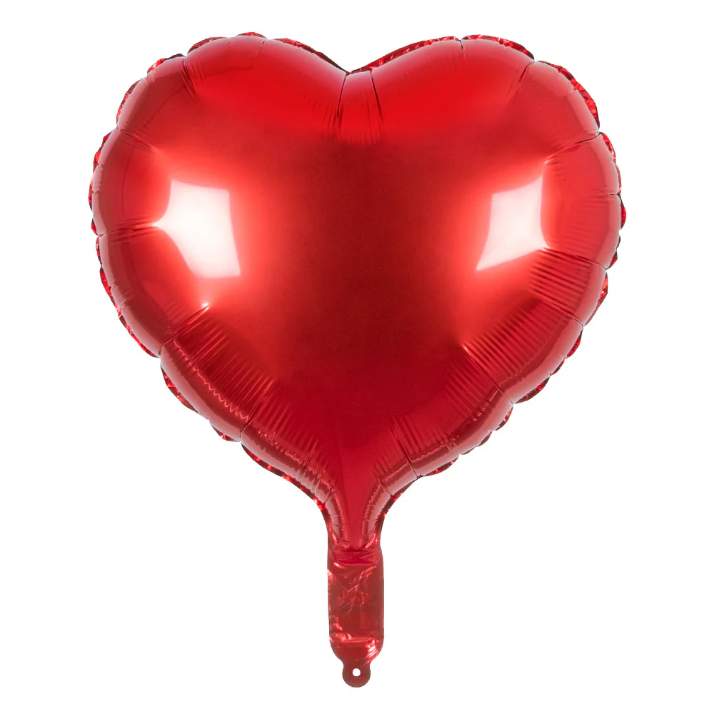 Folieballon Hart rood - Image 2