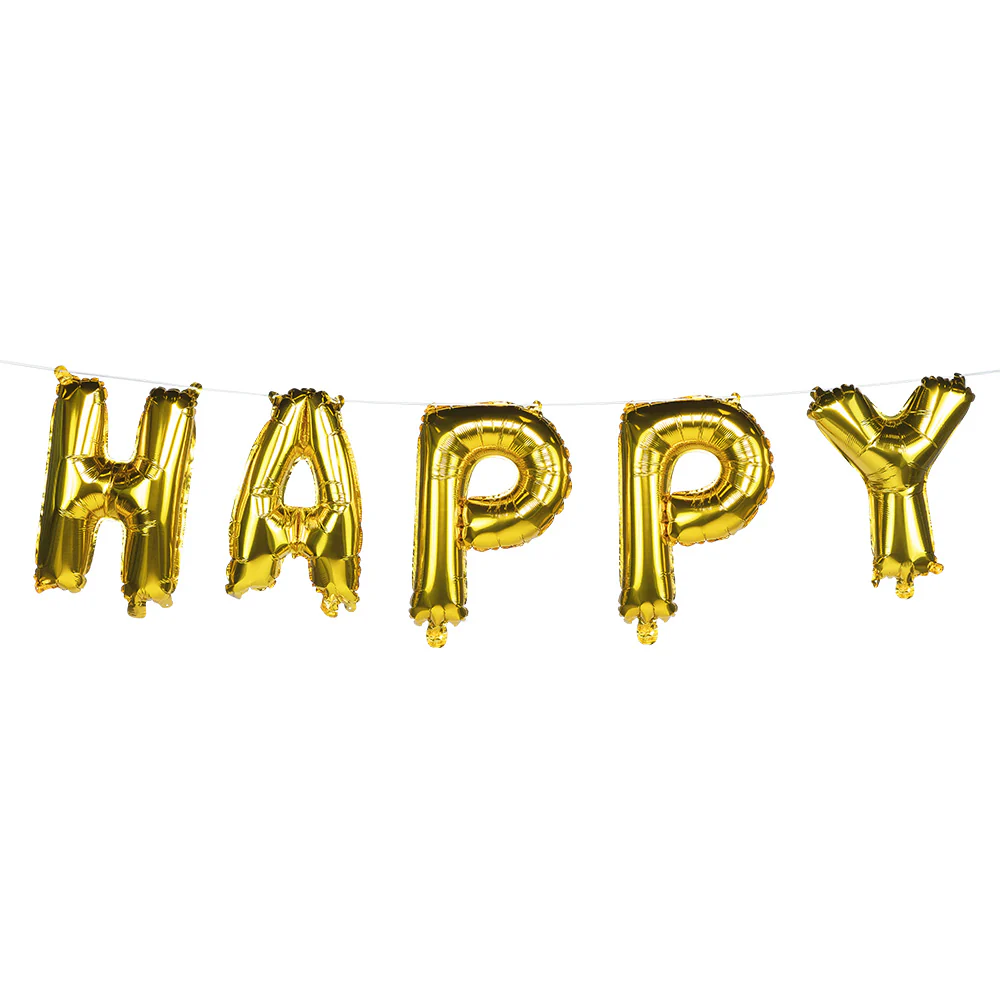 Folieballonslinger 'Happy new year' - Image 2