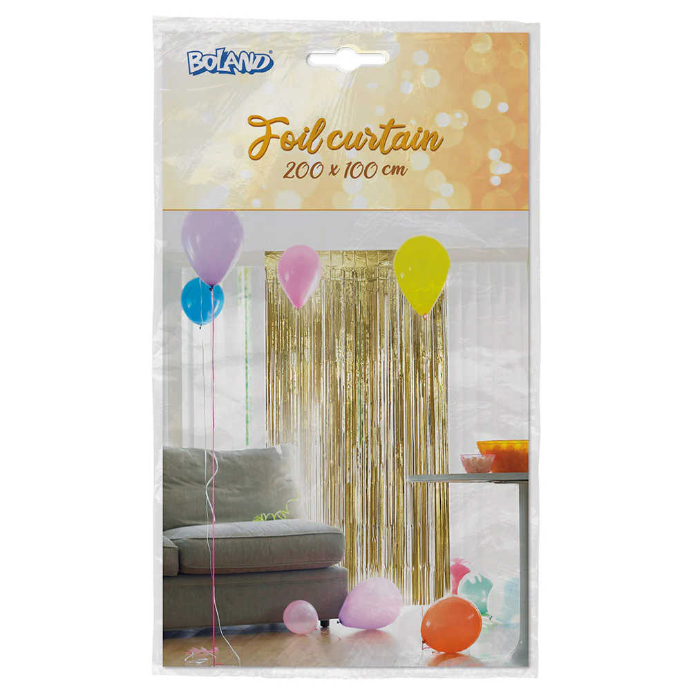 Foliegordijn Metallic goud - Image 4