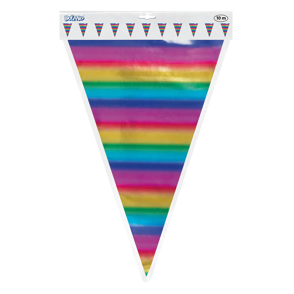 Foliereuzenvlaggenlijn regenboog - Image 3