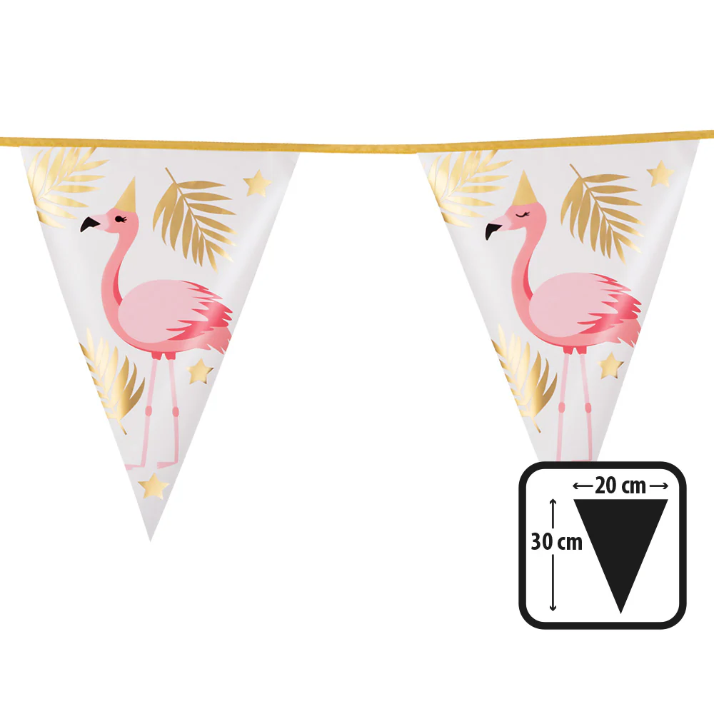 Folievlaggenlijn Flamingo - Image 2