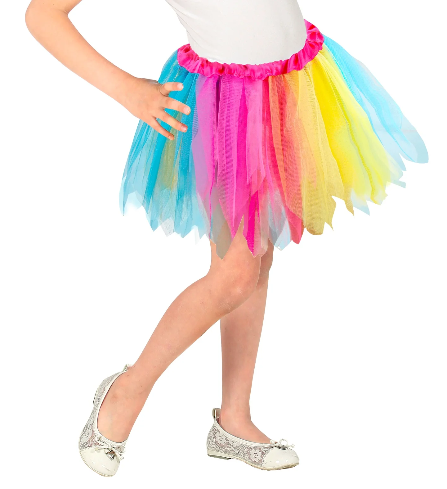 Glitter tutu rok multi kleuren kinderen - Image 2