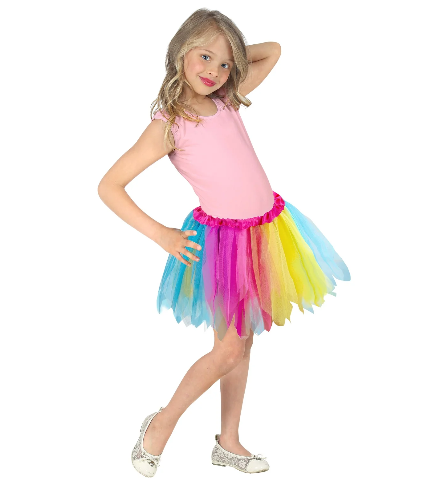 Glitter tutu rok multi kleuren kinderen - Image 3