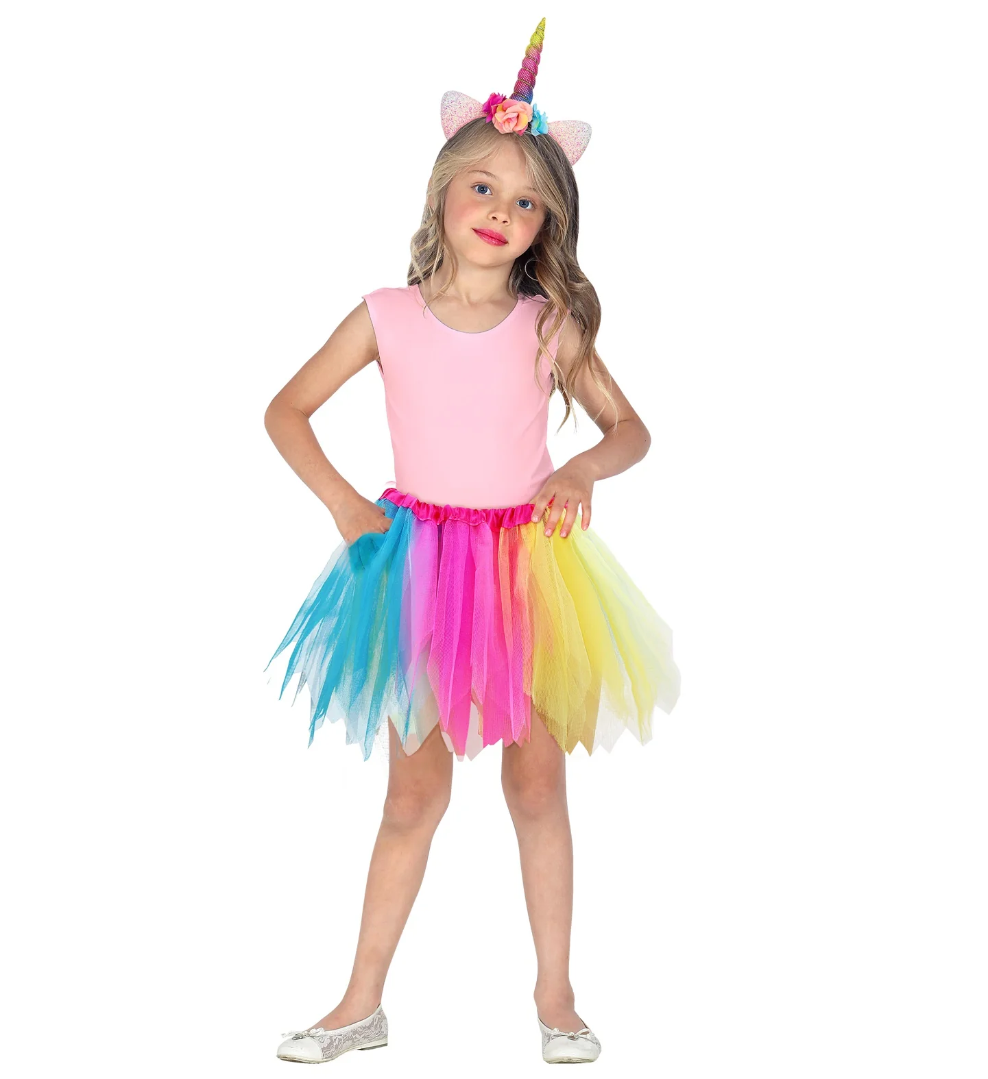 Glitter tutu rok multi kleuren kinderen - Image 5