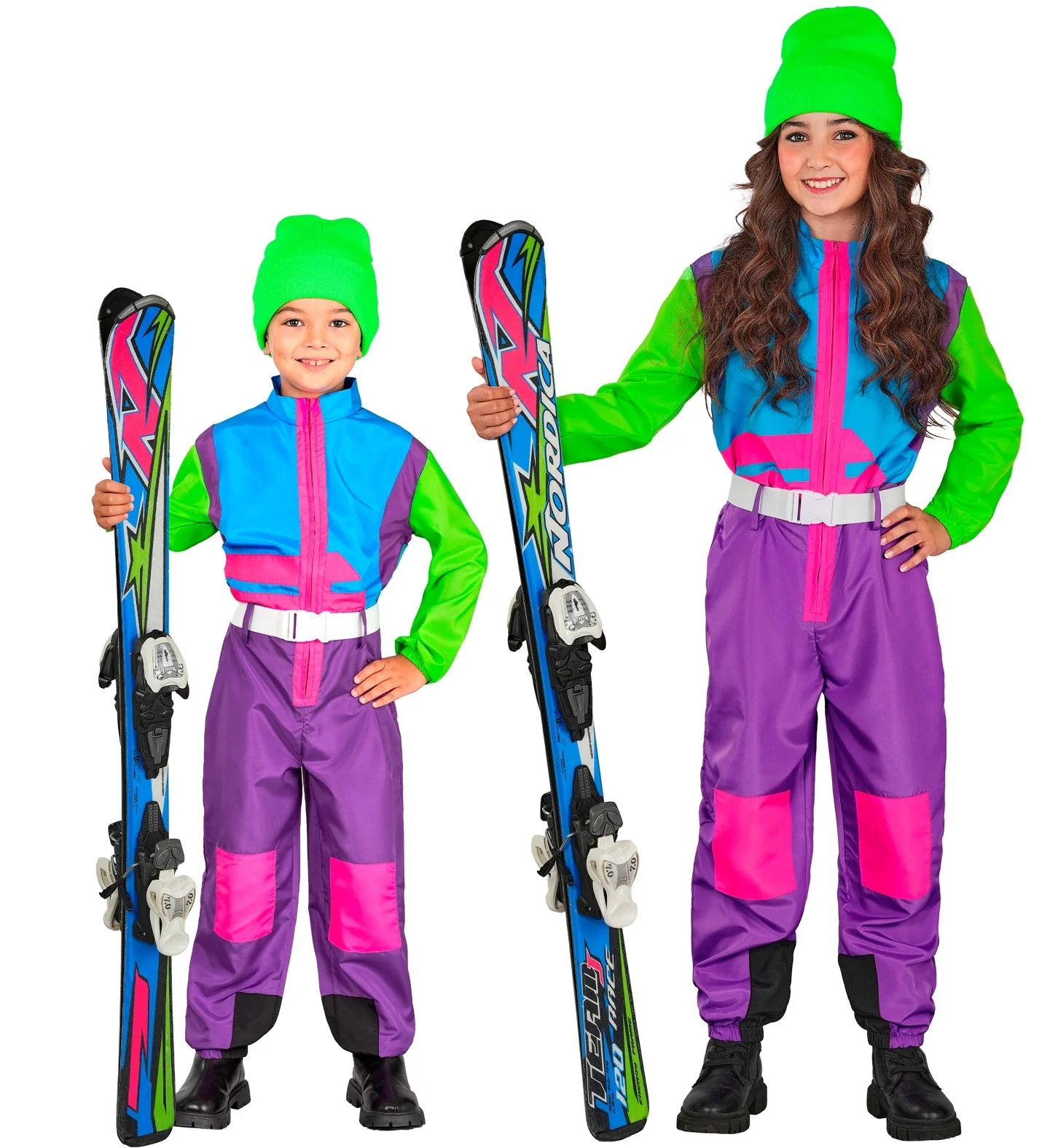 Fout ski pak snowboarder kinderen