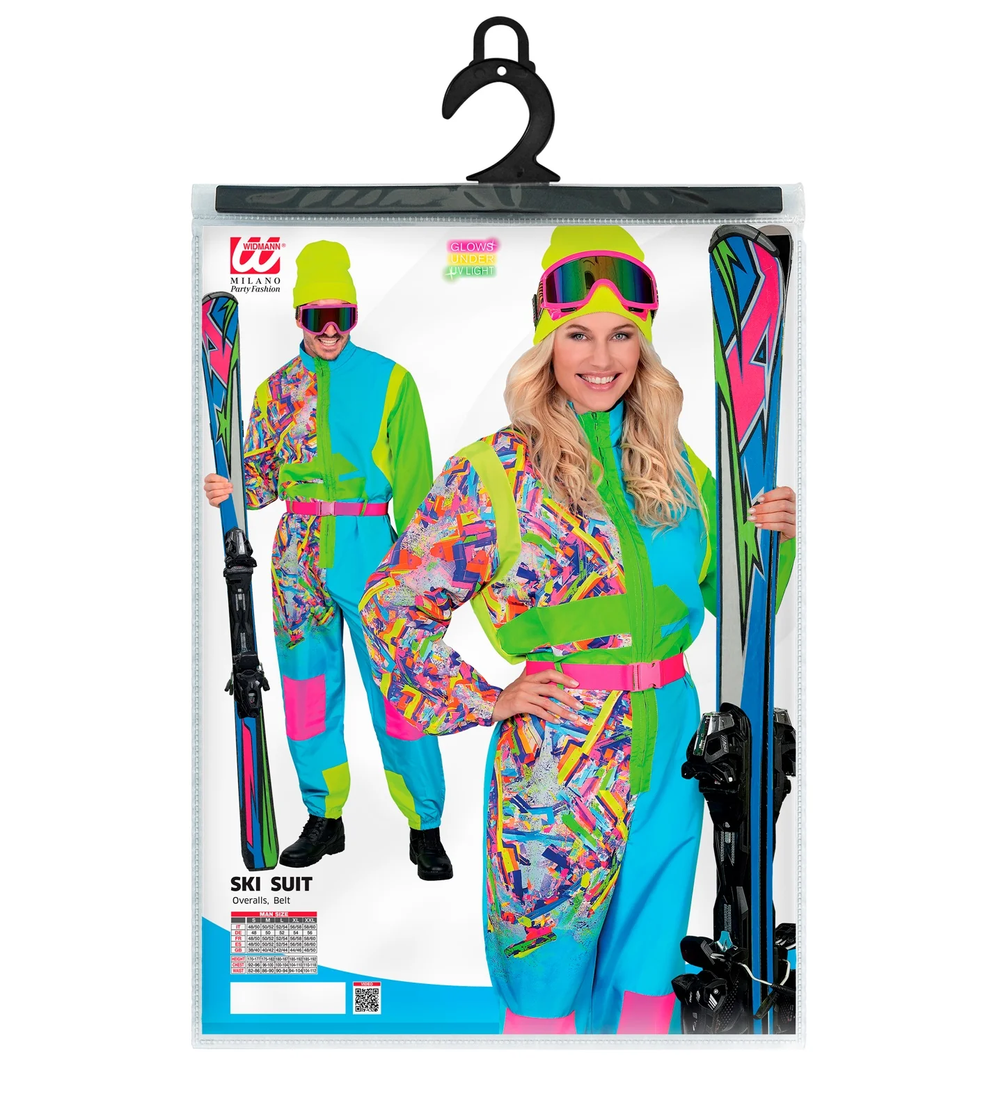 Fout Ski pak snowboarder lichtblauw/groen - Image 8
