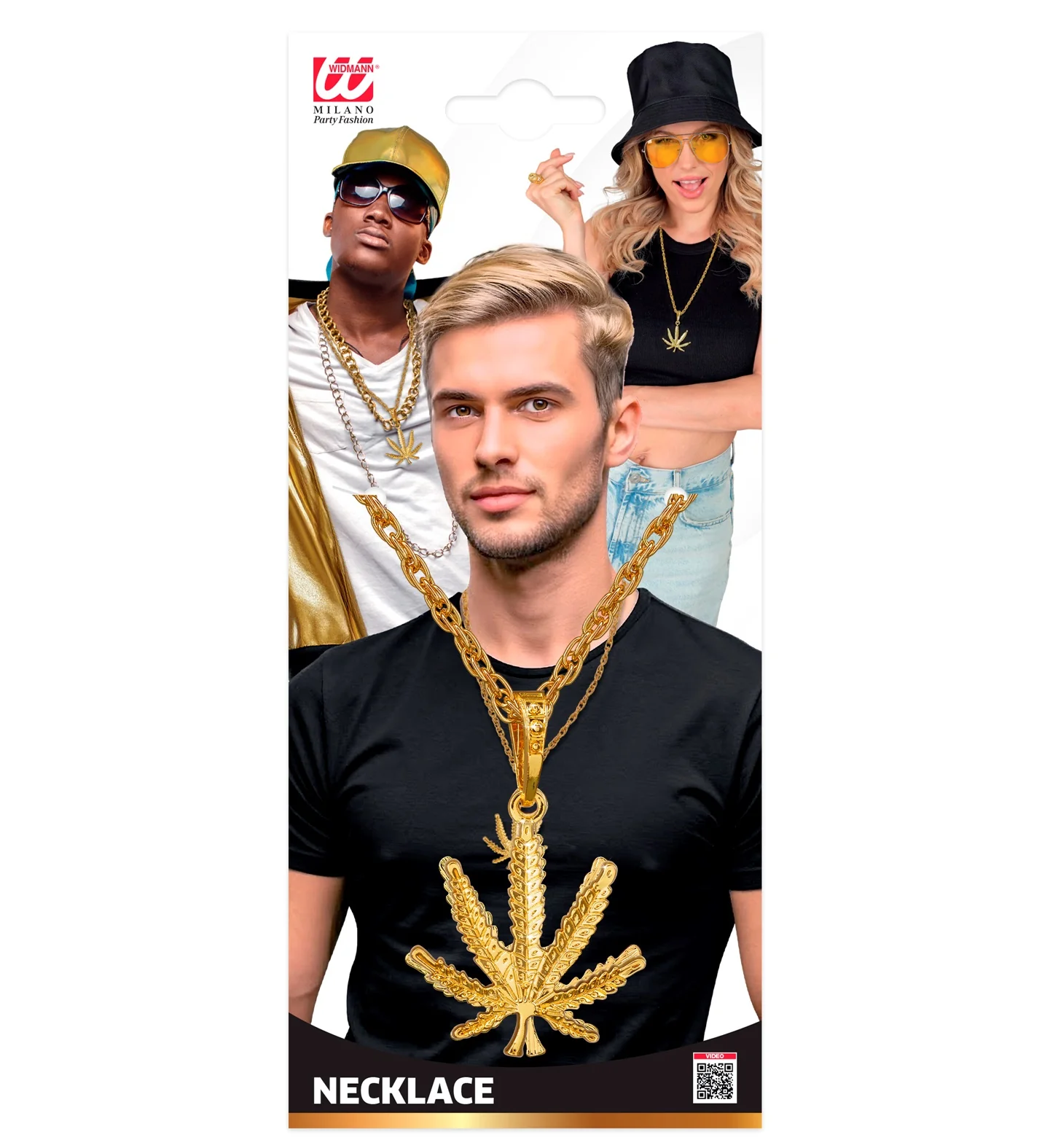Ketting Marijuana- cannabis goud - Image 4