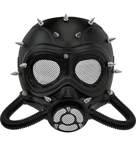 Gasmasker met nagels kostuum Fleur - Image 2