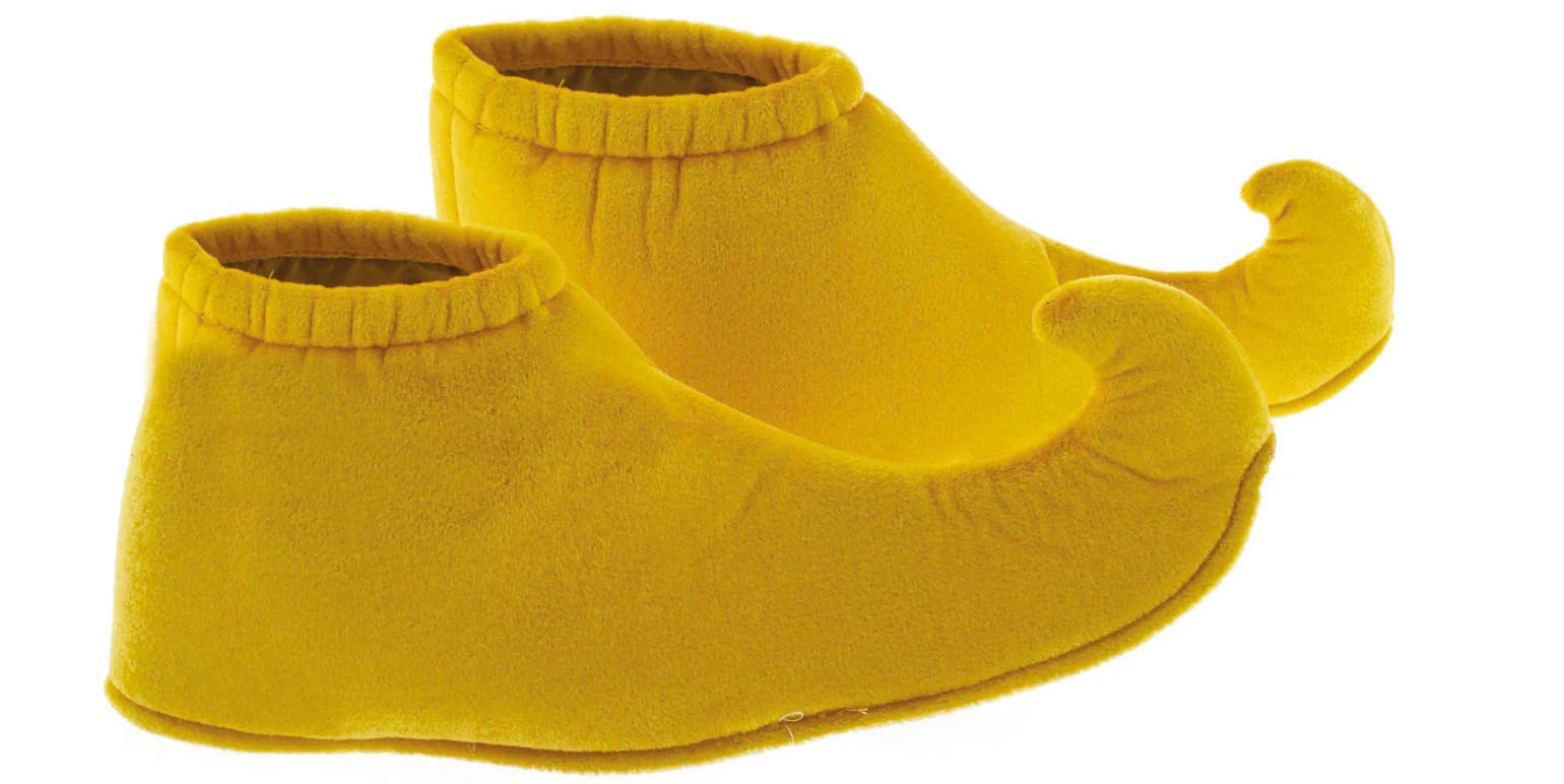 Gele elf overschoenen volwassenen
