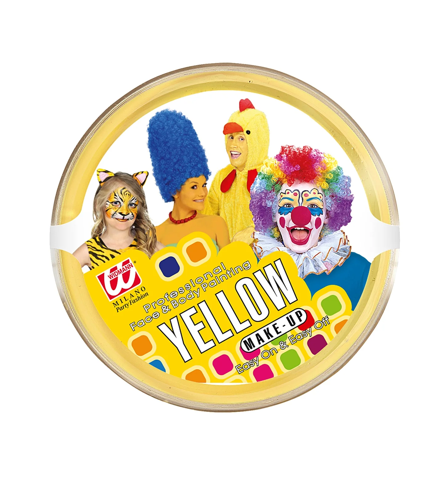 Gele schmink voor carnaval - Image 4