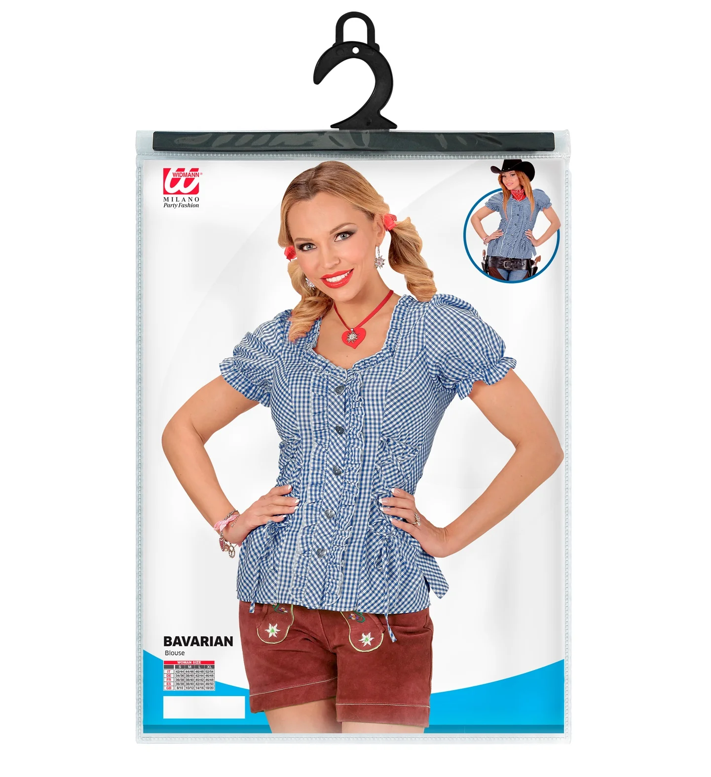 Geruite blouse Katja - Image 5