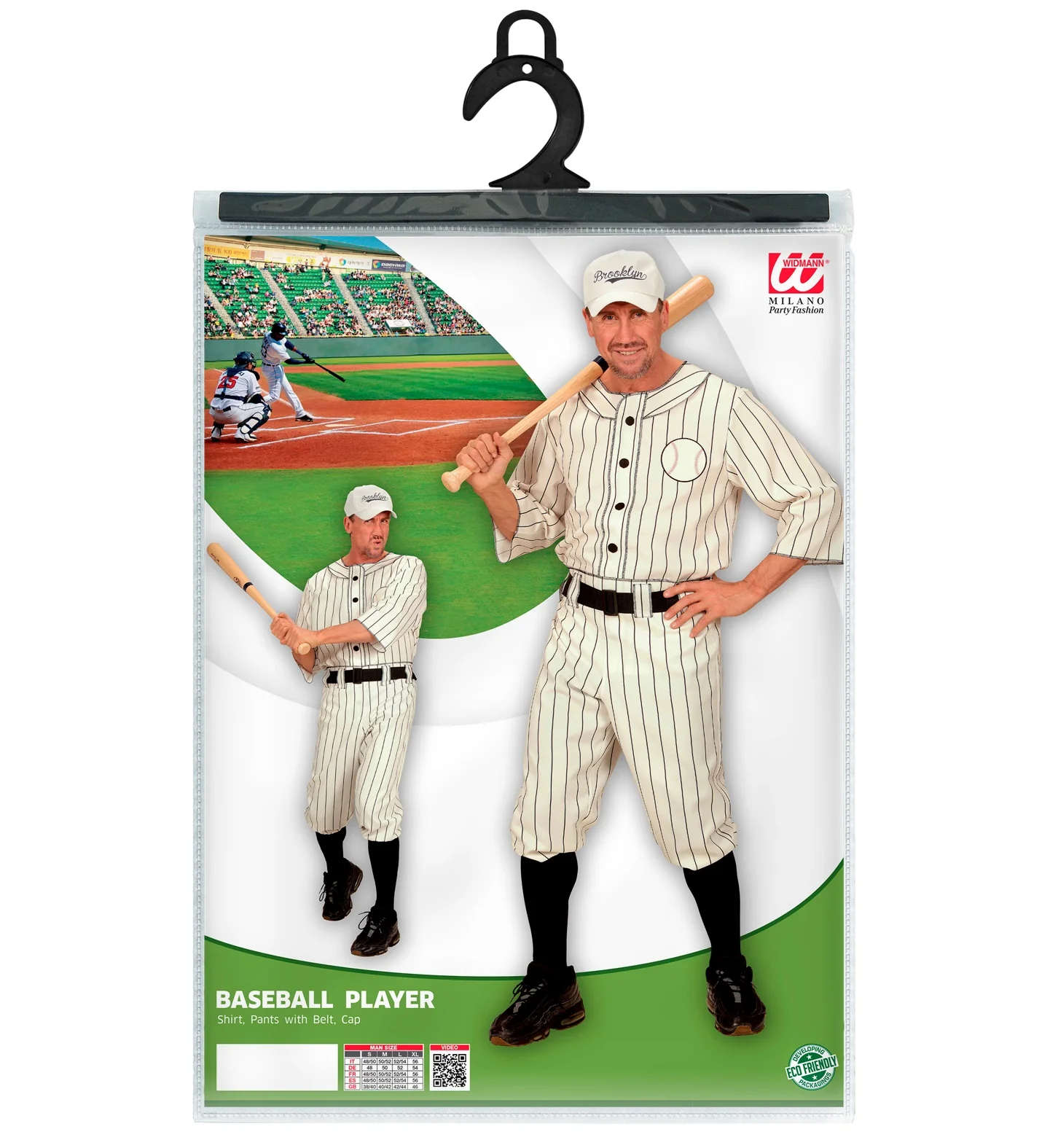 Gestreepte honkbal spelers pakken - Image 4