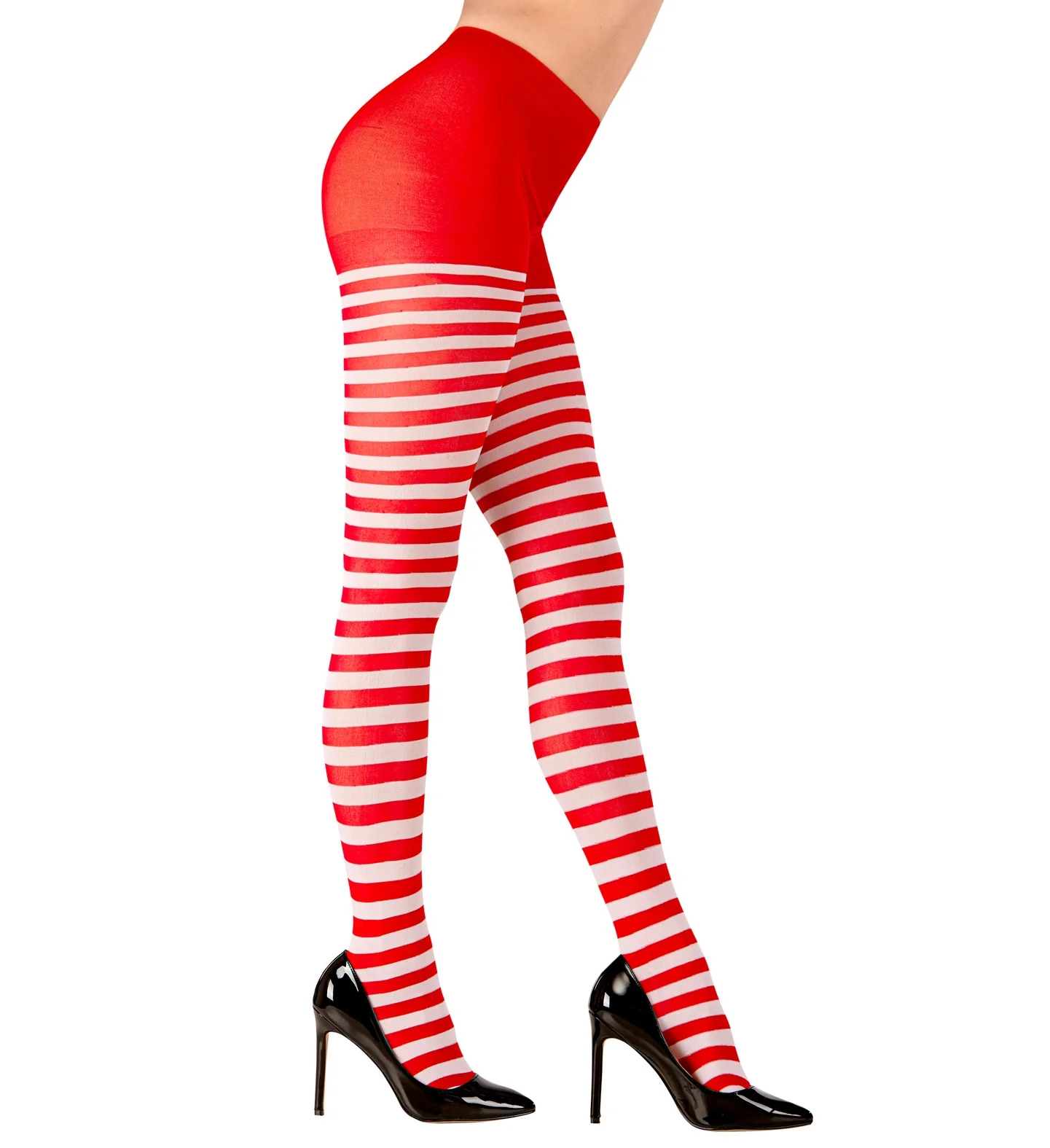 Panty rood wit gestreept Pipi - Image 2