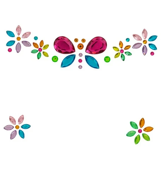 Gezichtsdecoratie vlinder Lara kind - Image 3