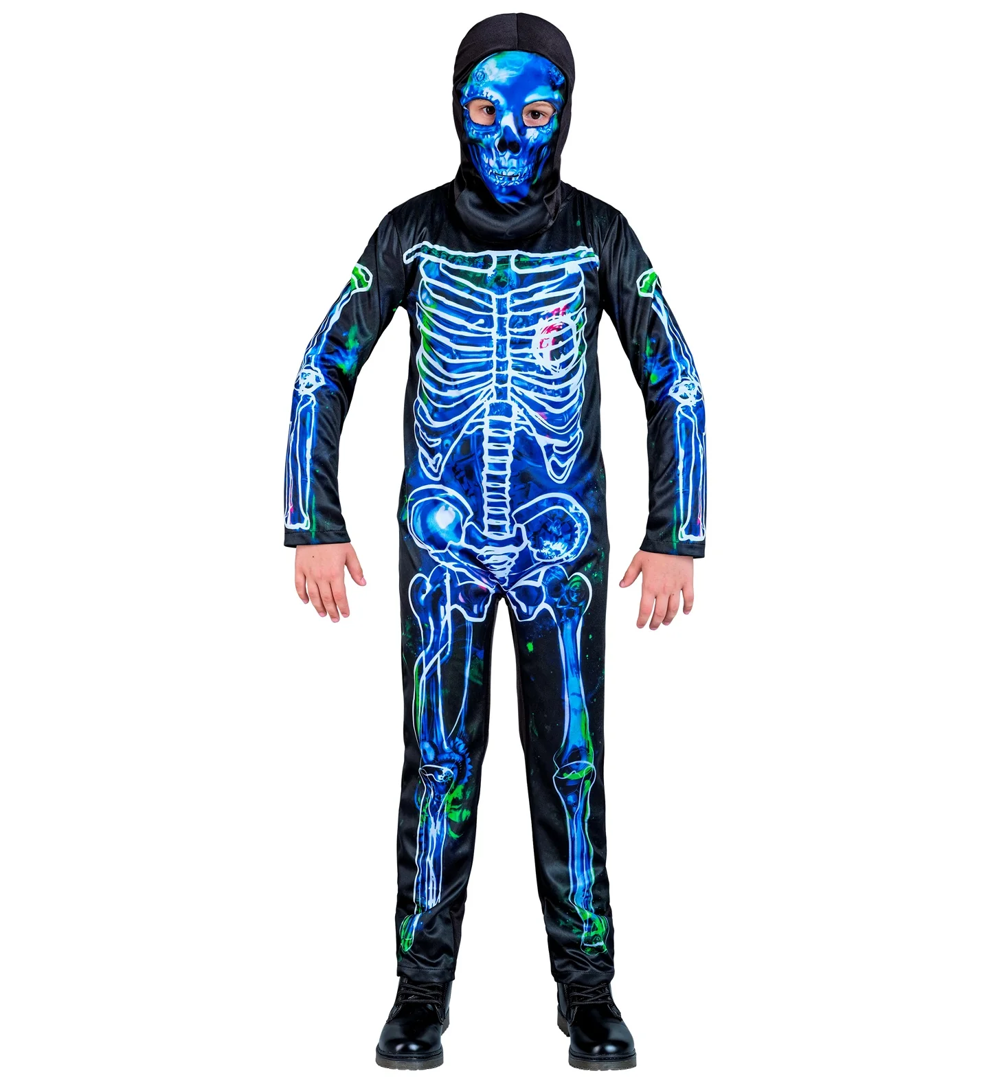 Giftig skelet blauw/zwart - Image 2