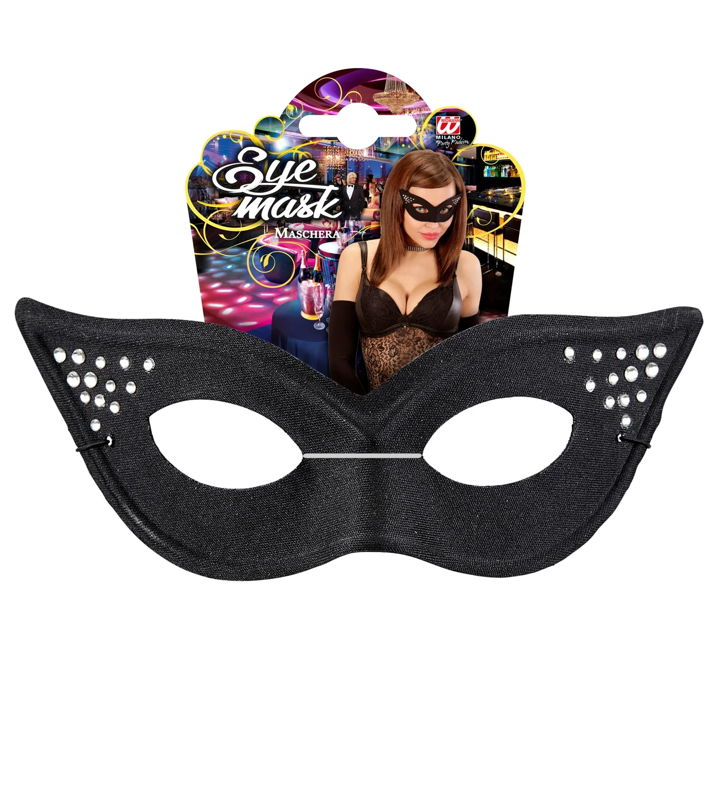 Glamour oogmaskers met steentjes - Image 3