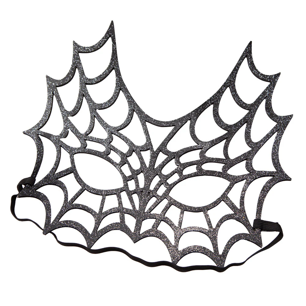 Spinnenweb masker Glitter - Image 3
