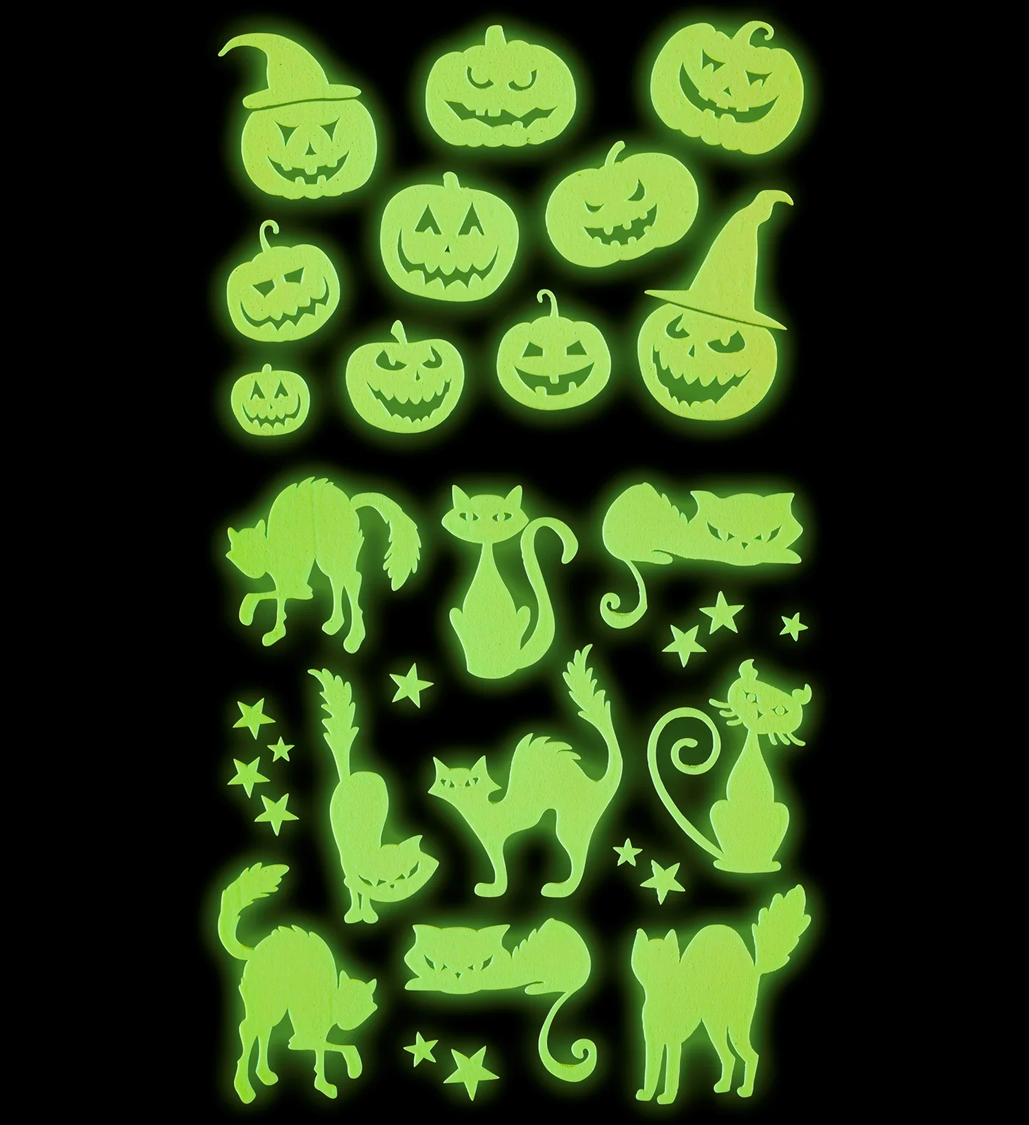 Halloween stickers glow in the dark - Image 2