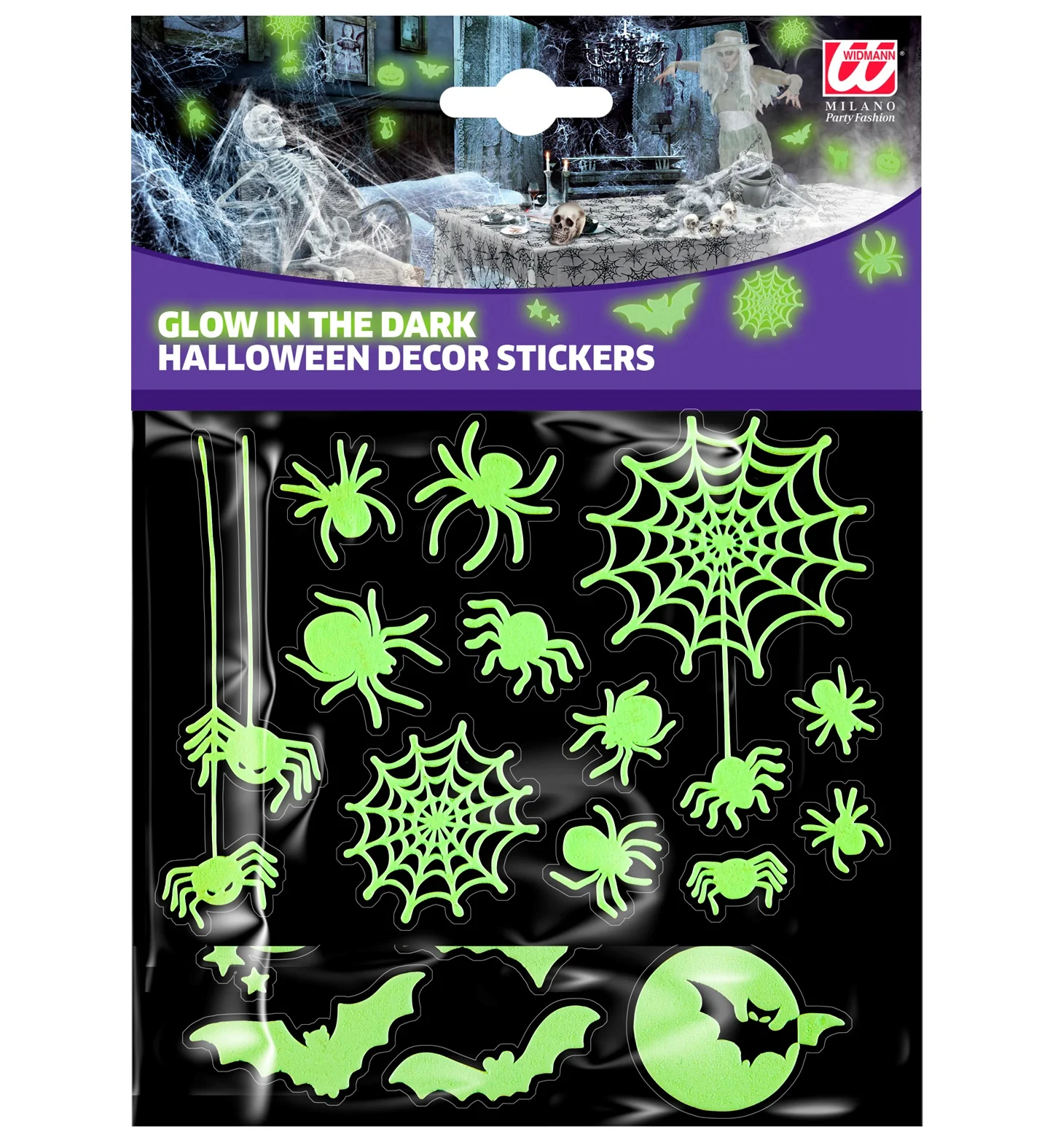Halloween decoratie stickers Glow in the dark - Image 5