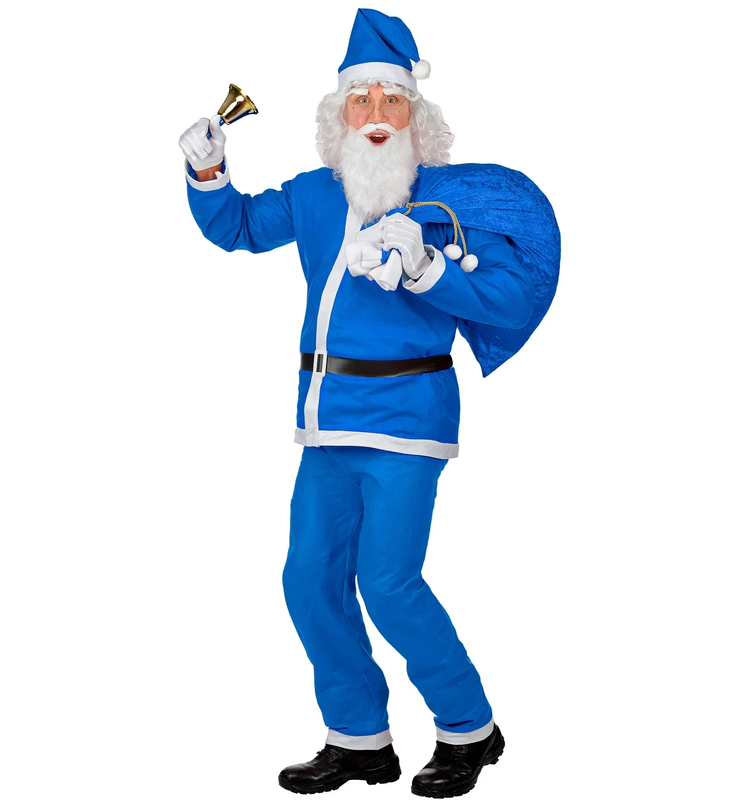 Kerstman pak blauw Sam - Image 2
