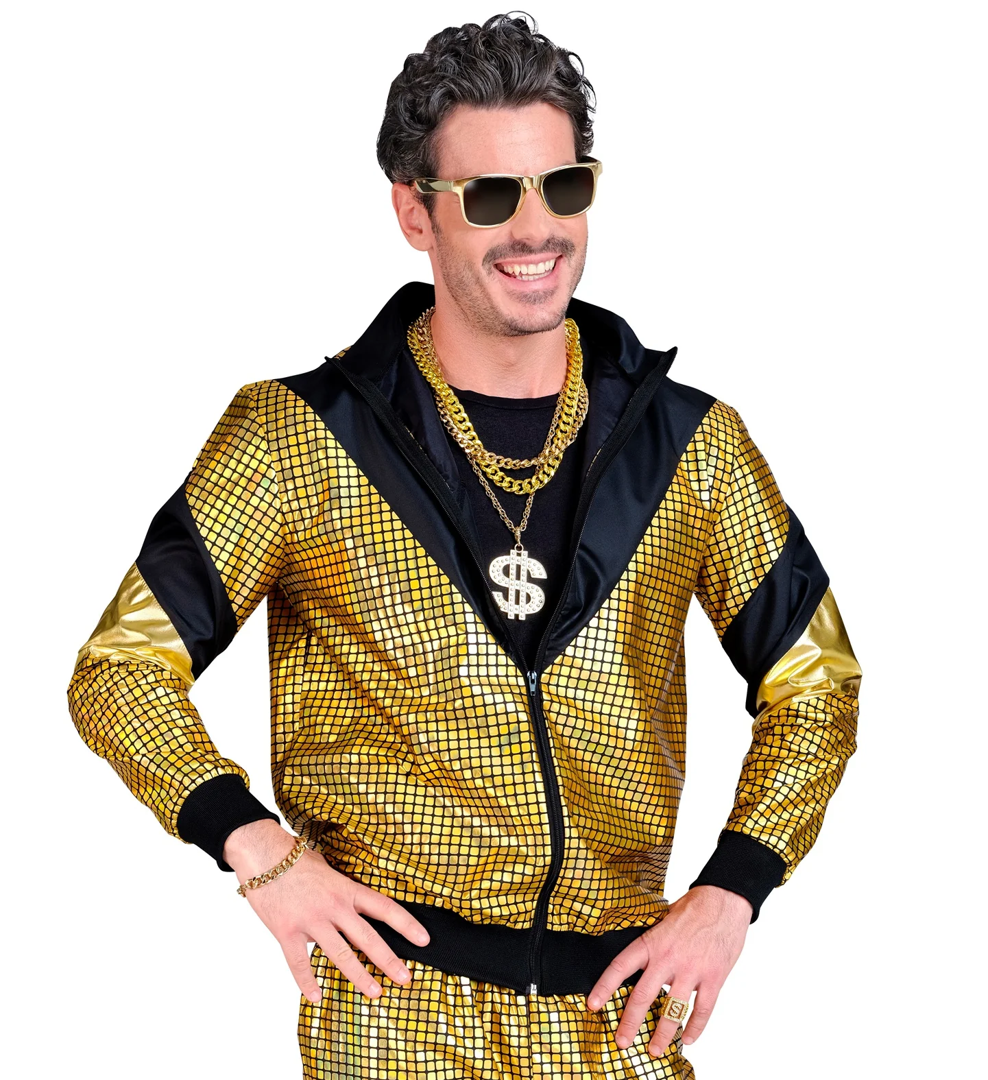 Nep gouden armband hip hop - Image 4