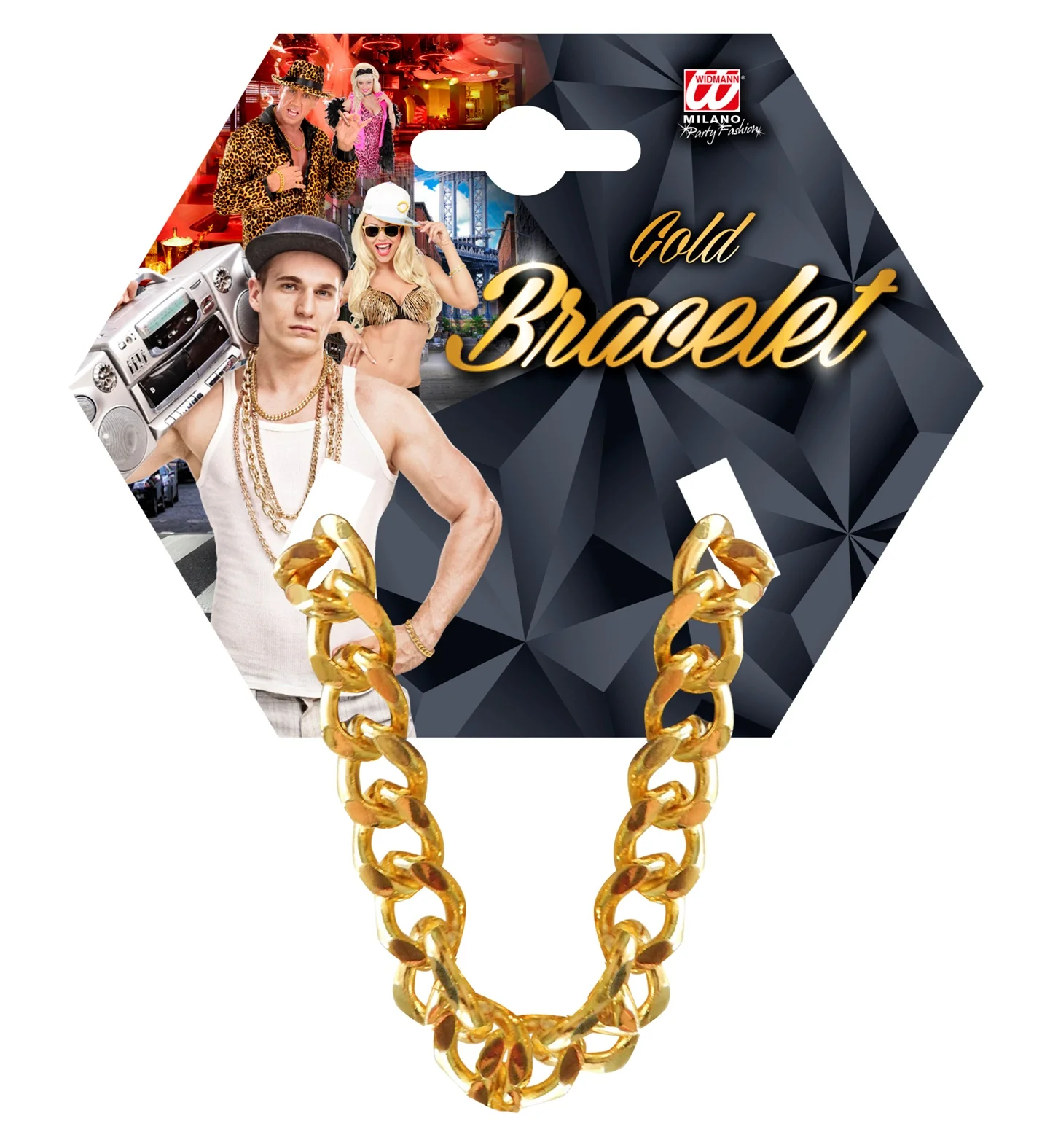 Nep gouden armband hip hop - Image 6