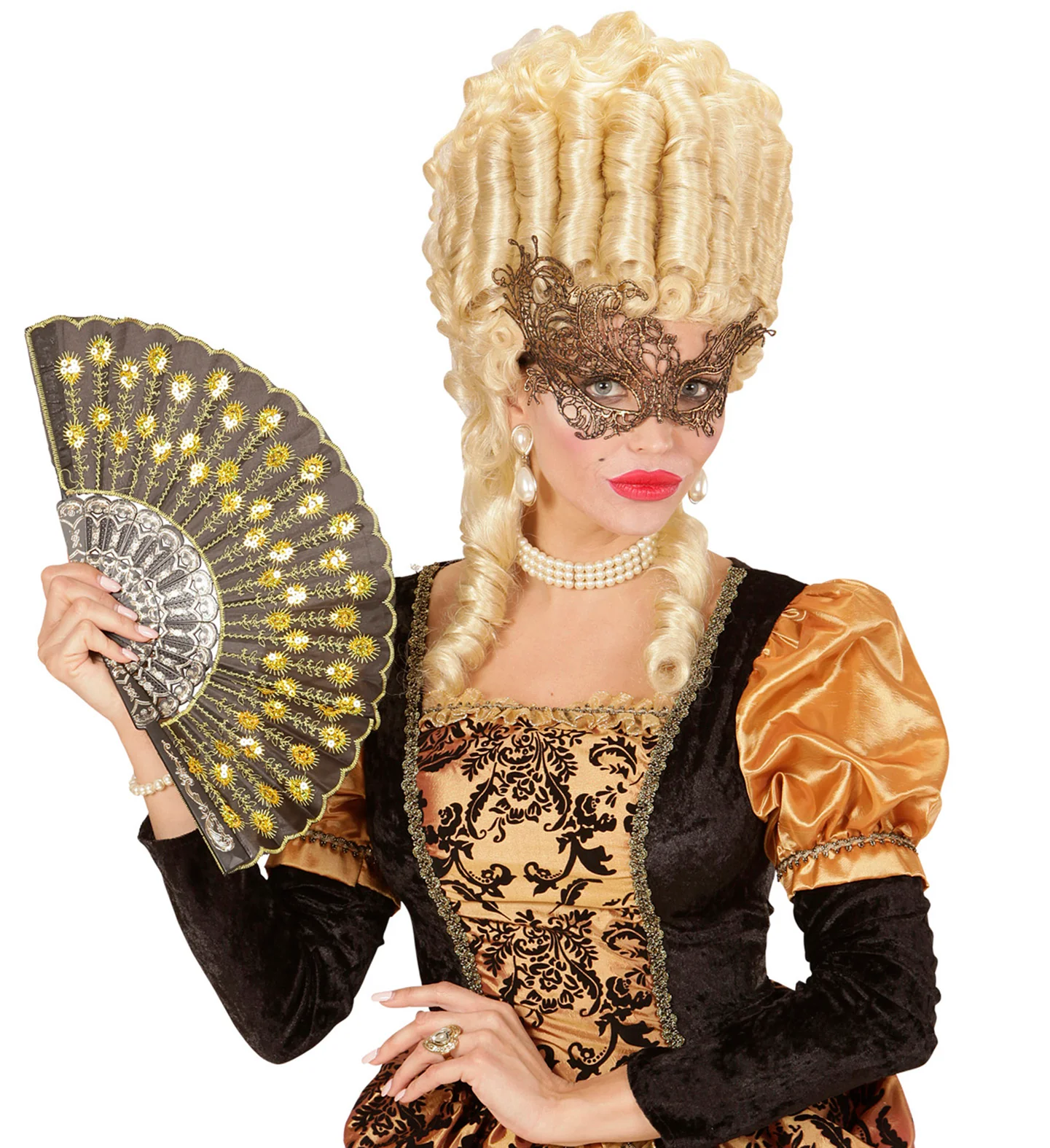 Gouden barokke oogmaskertjes - Image 4