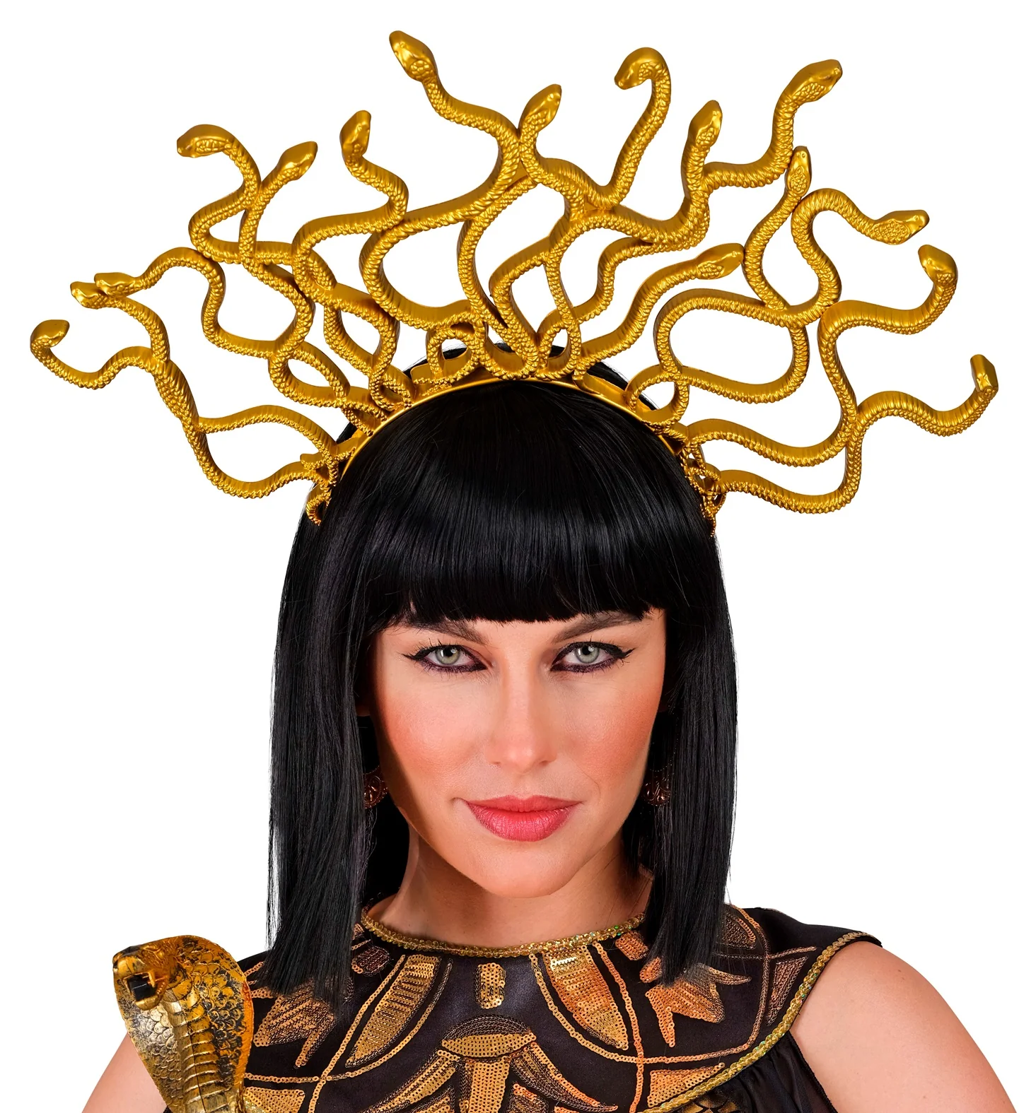 Medusa diadeem goud - Image 2