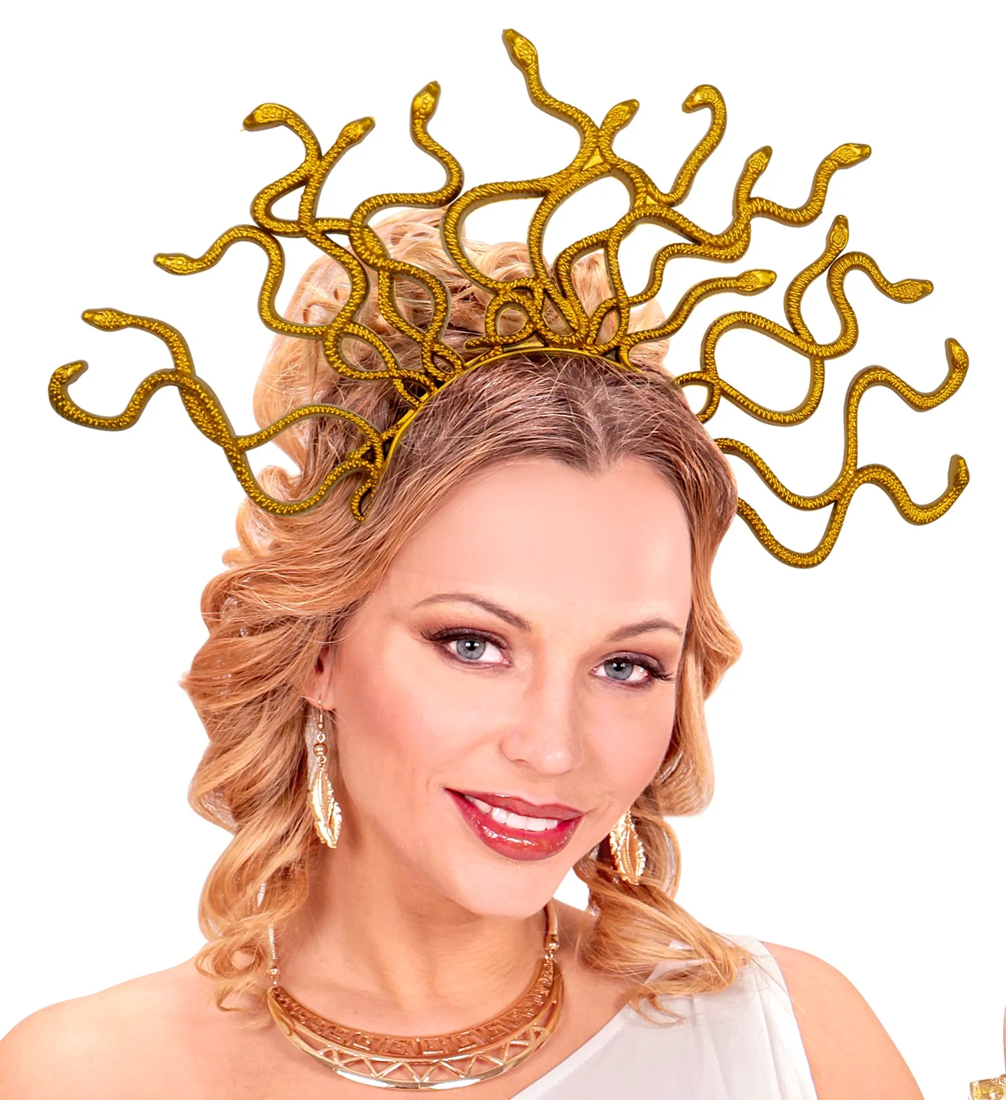 Medusa diadeem goud - Image 3