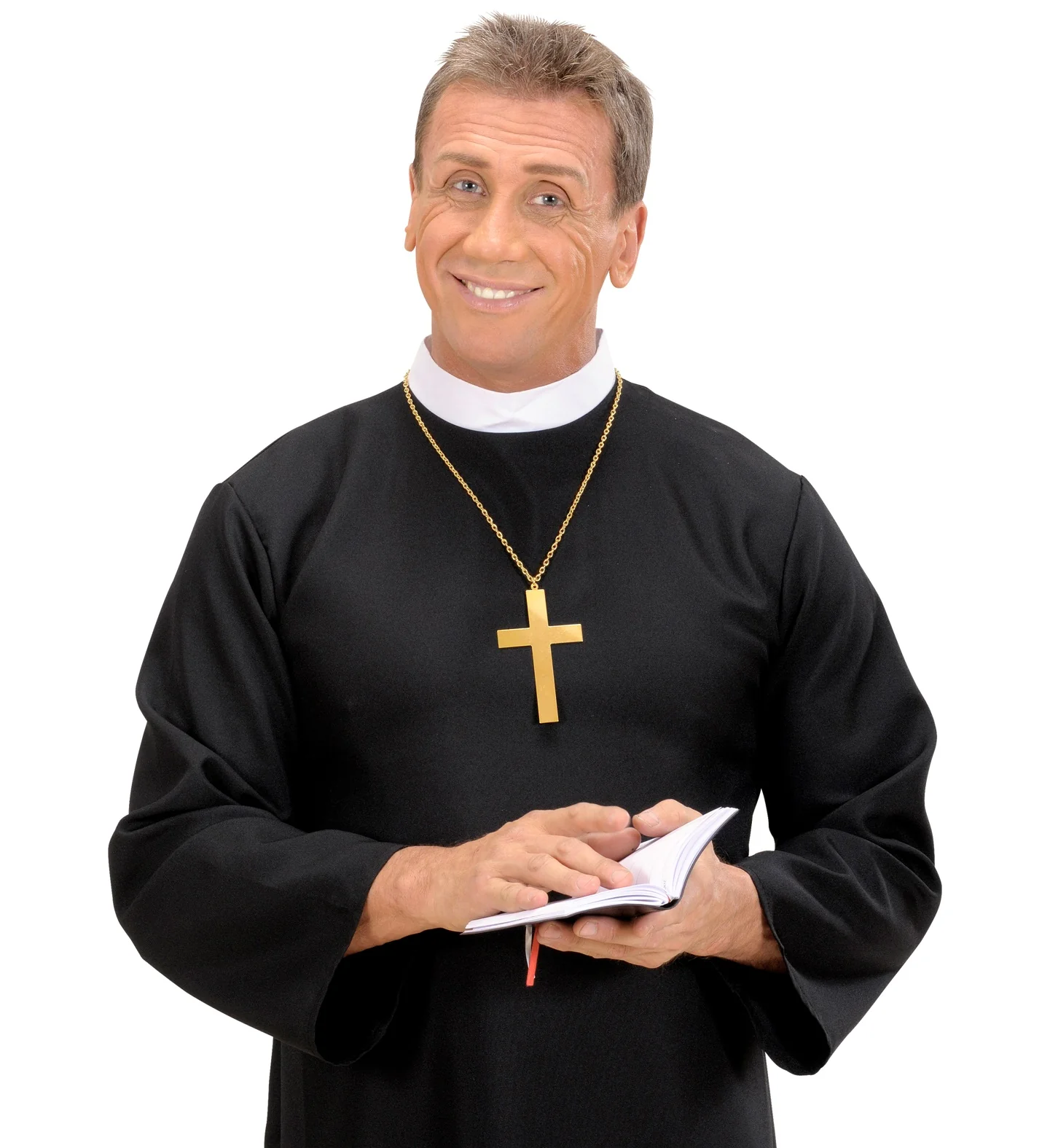 Priester kardinaal kruis ketting - Image 2