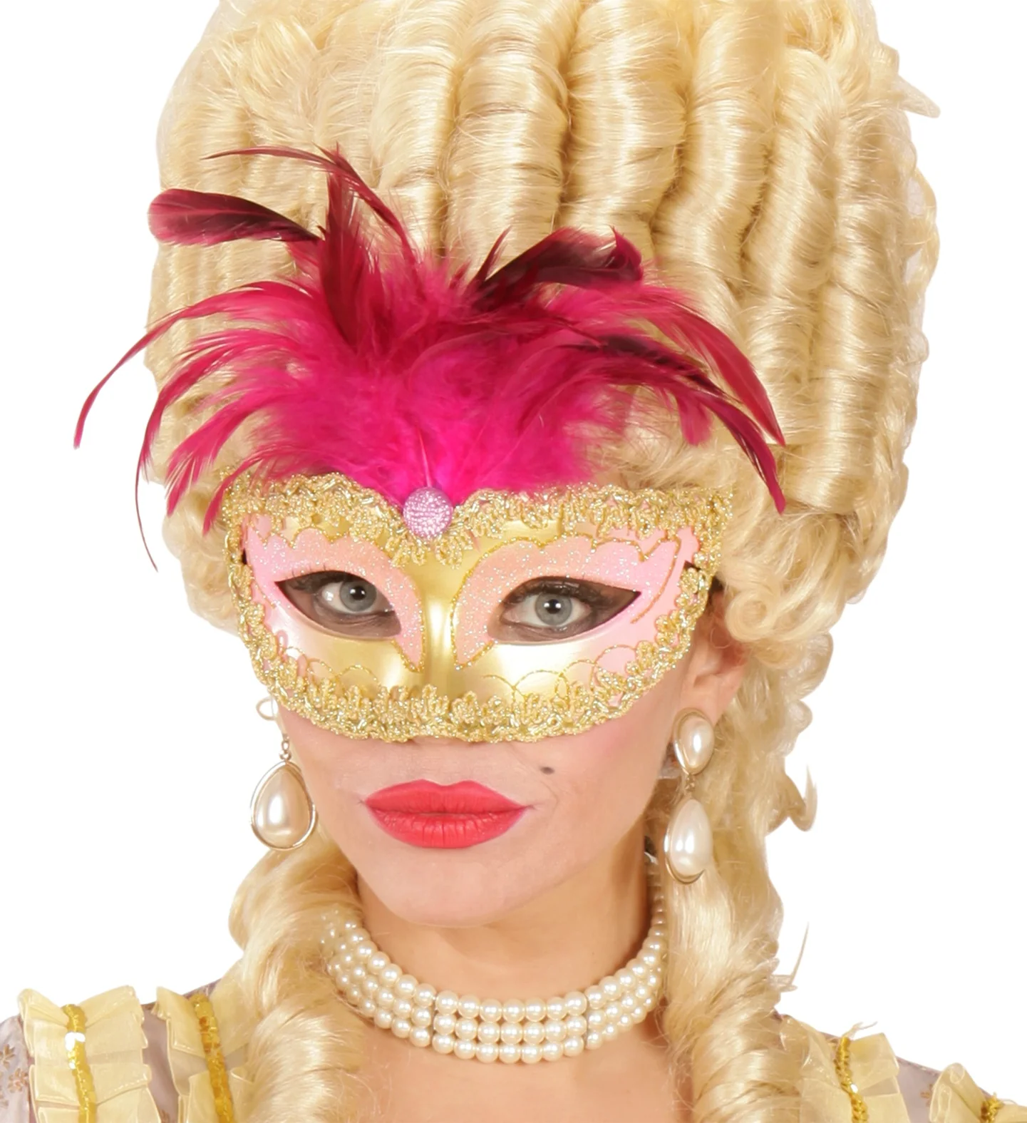 Gouden Venetiaanse oogmaskertjes - Image 4