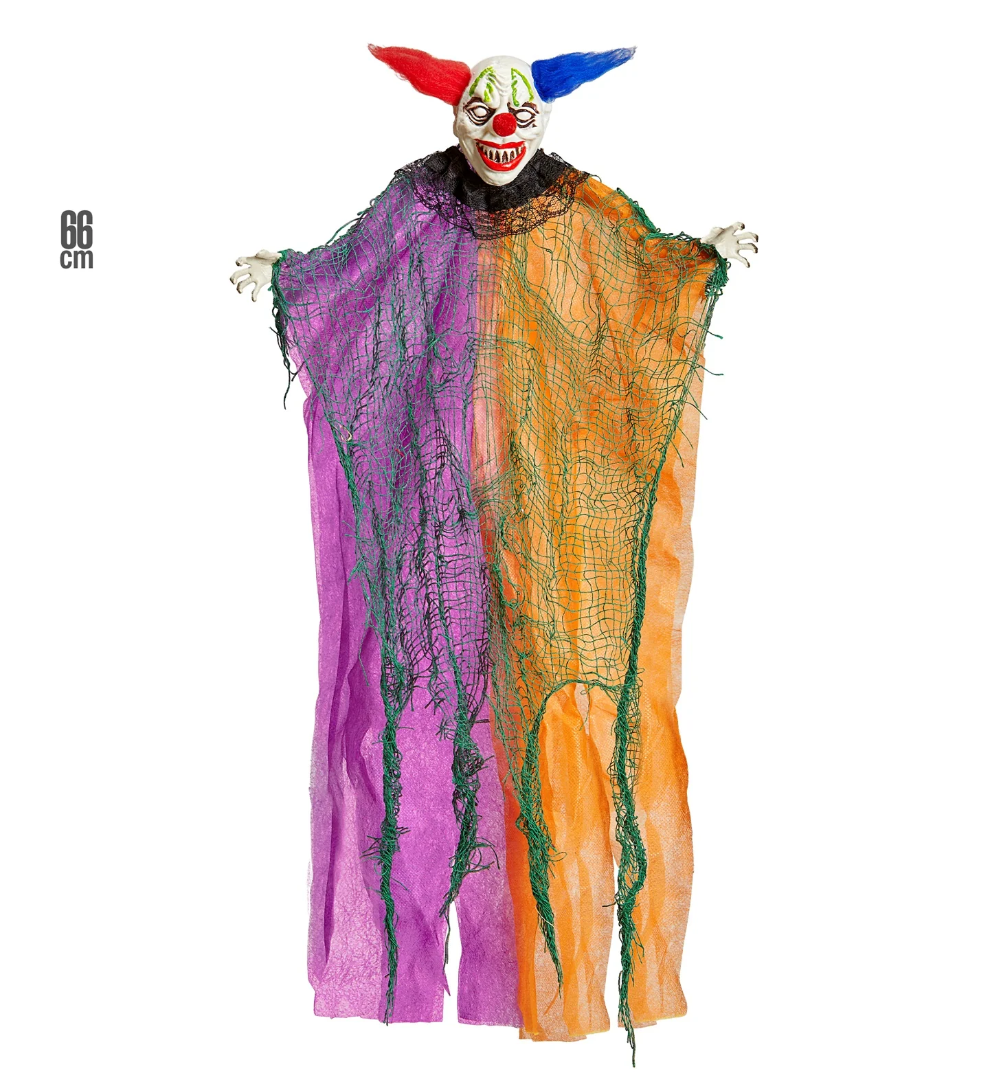 Griezelige Clown decoratie 61cm - Image 2