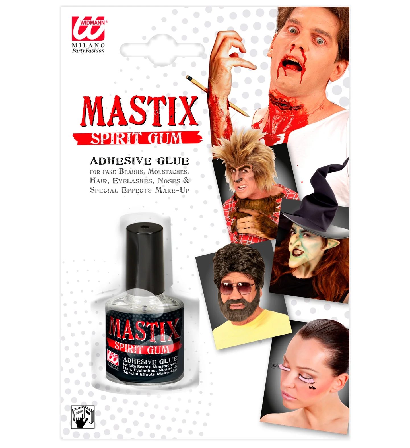 Mastix baardlijm in een flesje - Image 4