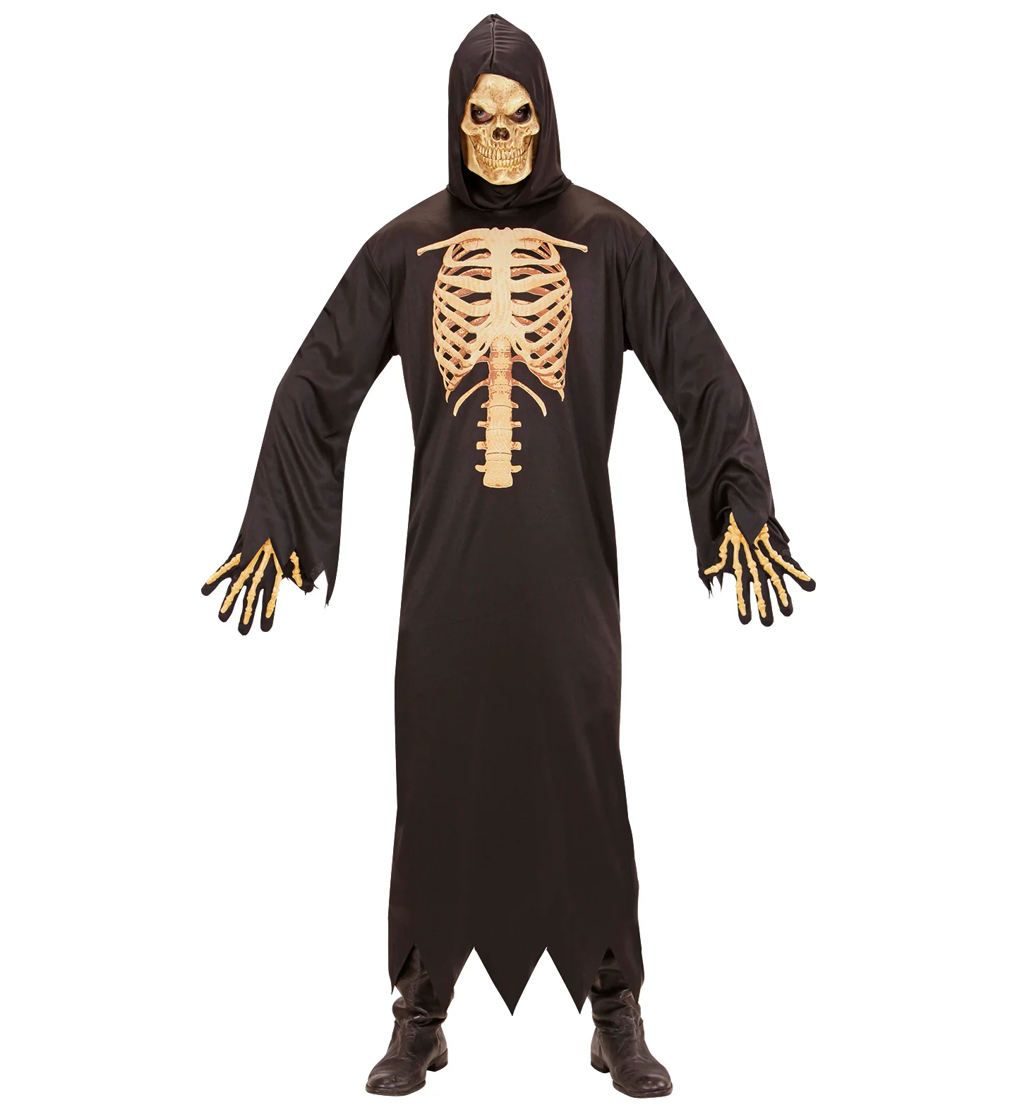 Grimreaper kostuum Jelle met kap - Image 4