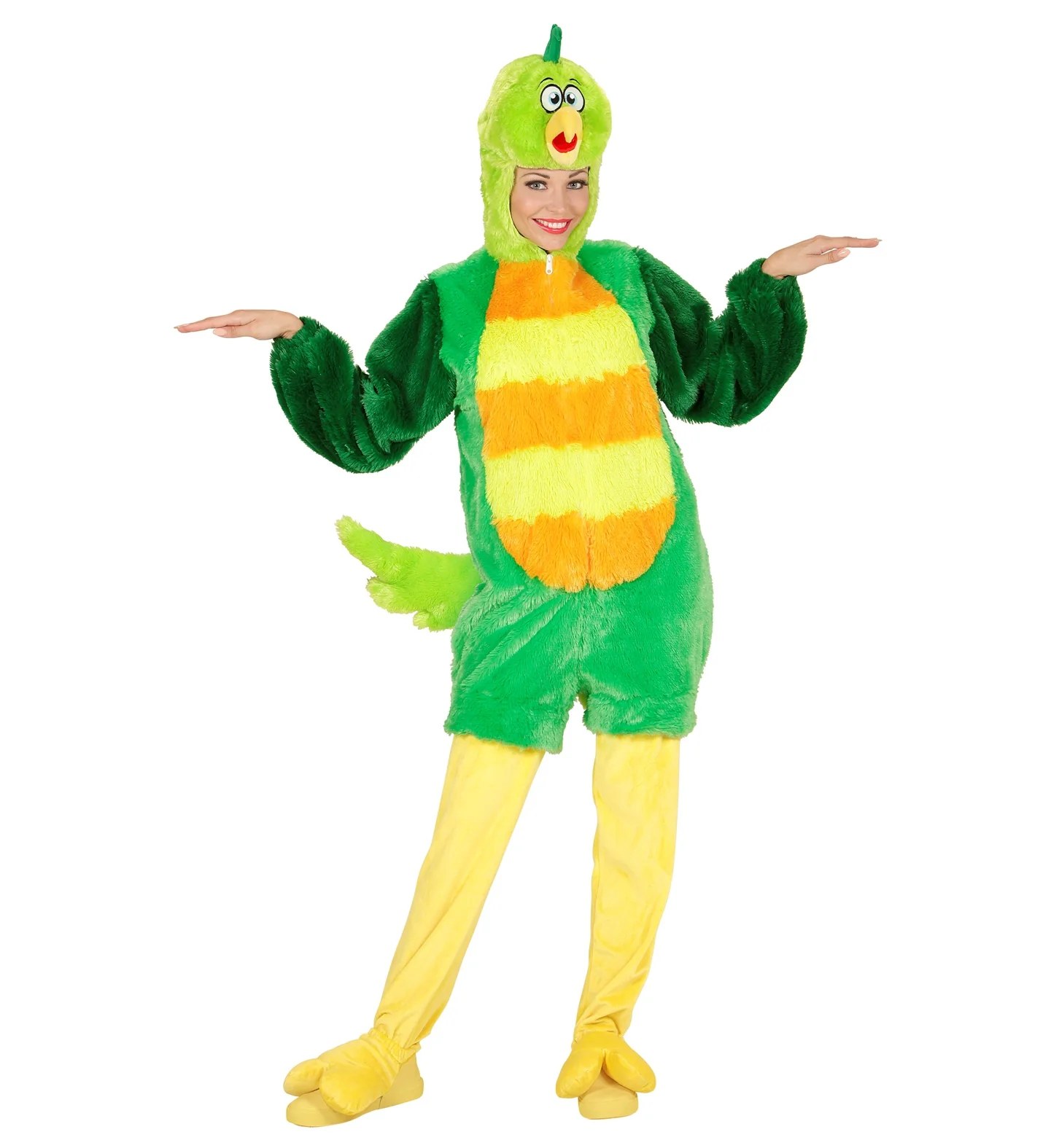 Groene vogelpakken met masker - Image 3