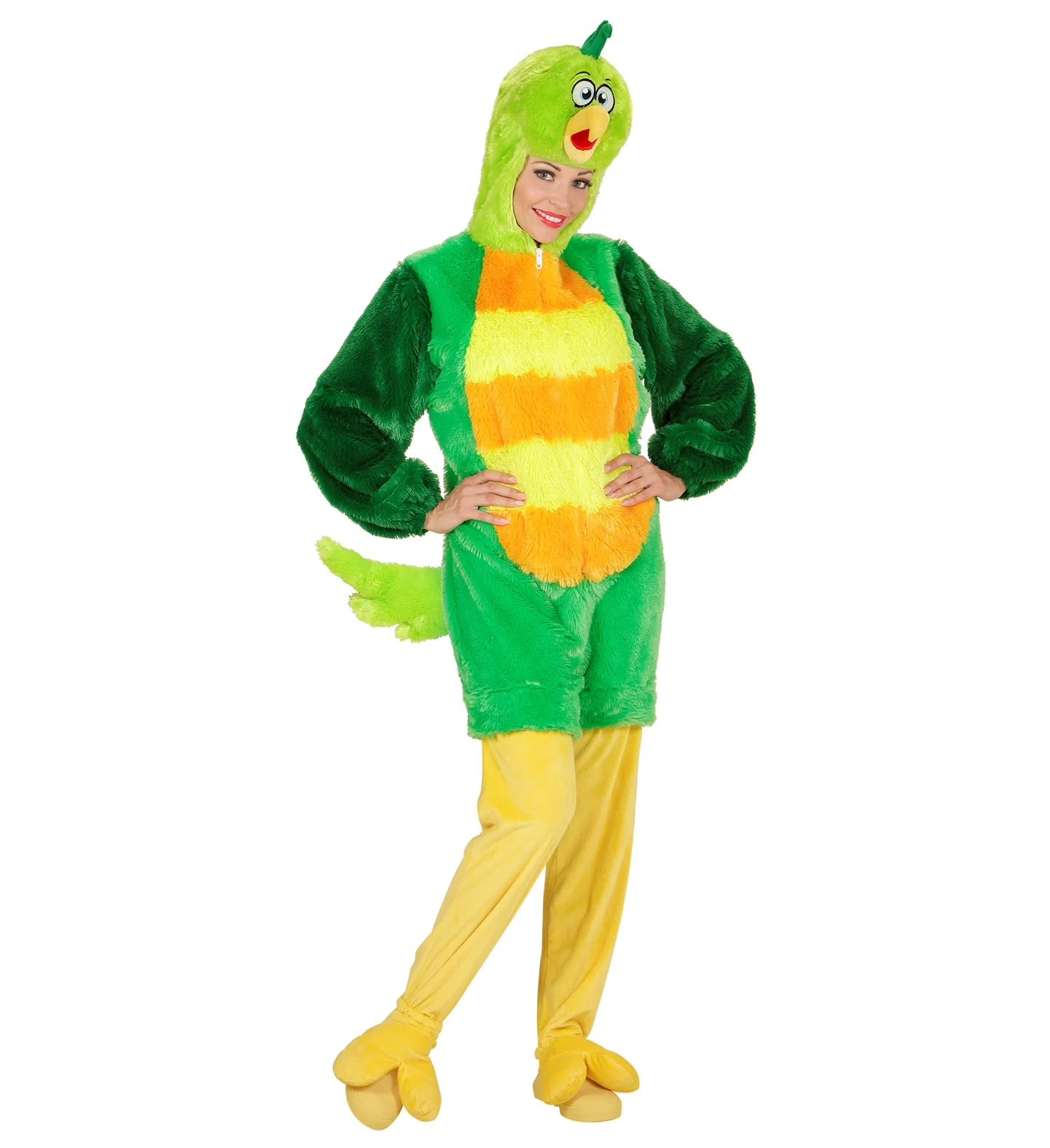 Groene vogelpakken met masker - Image 4