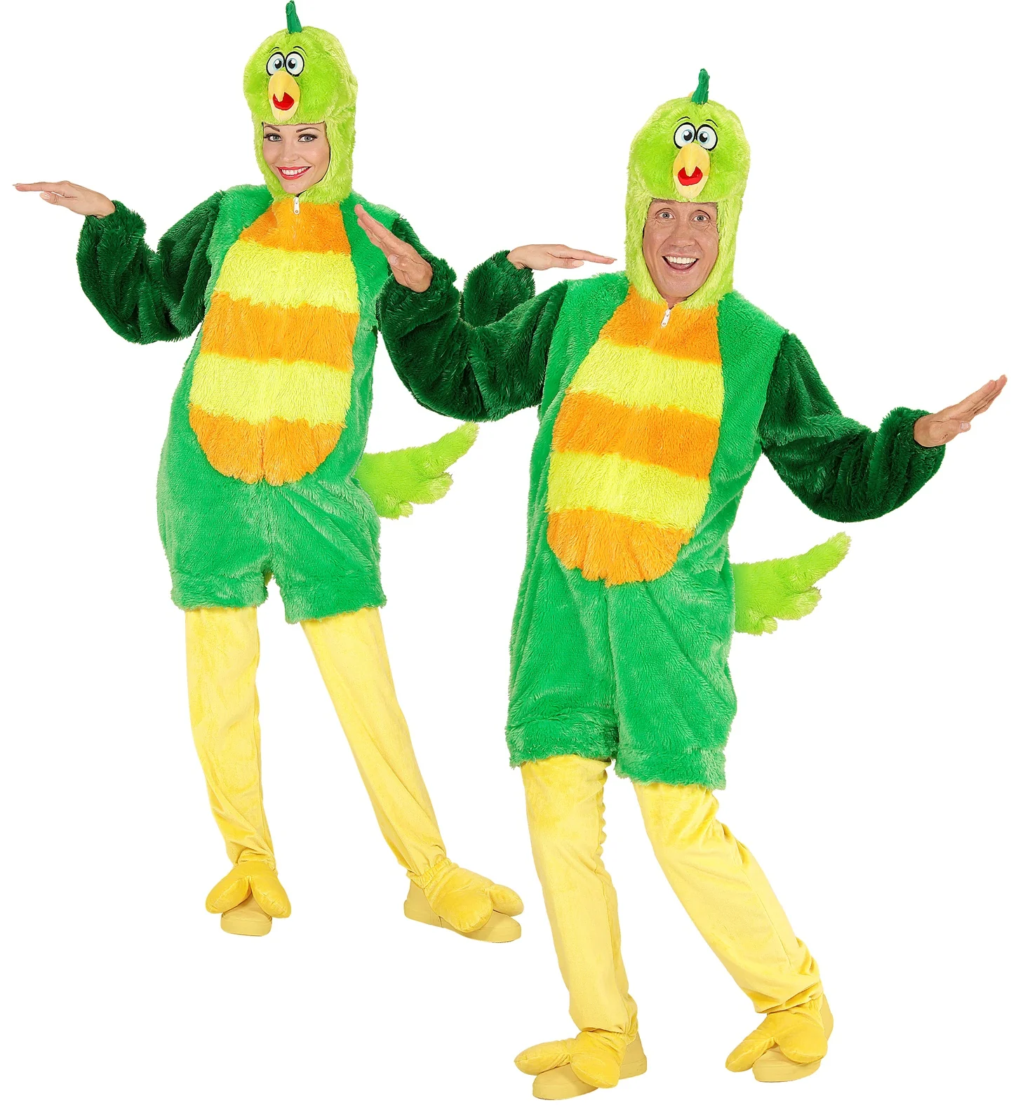 Groene vogelpakken met masker - Image 5